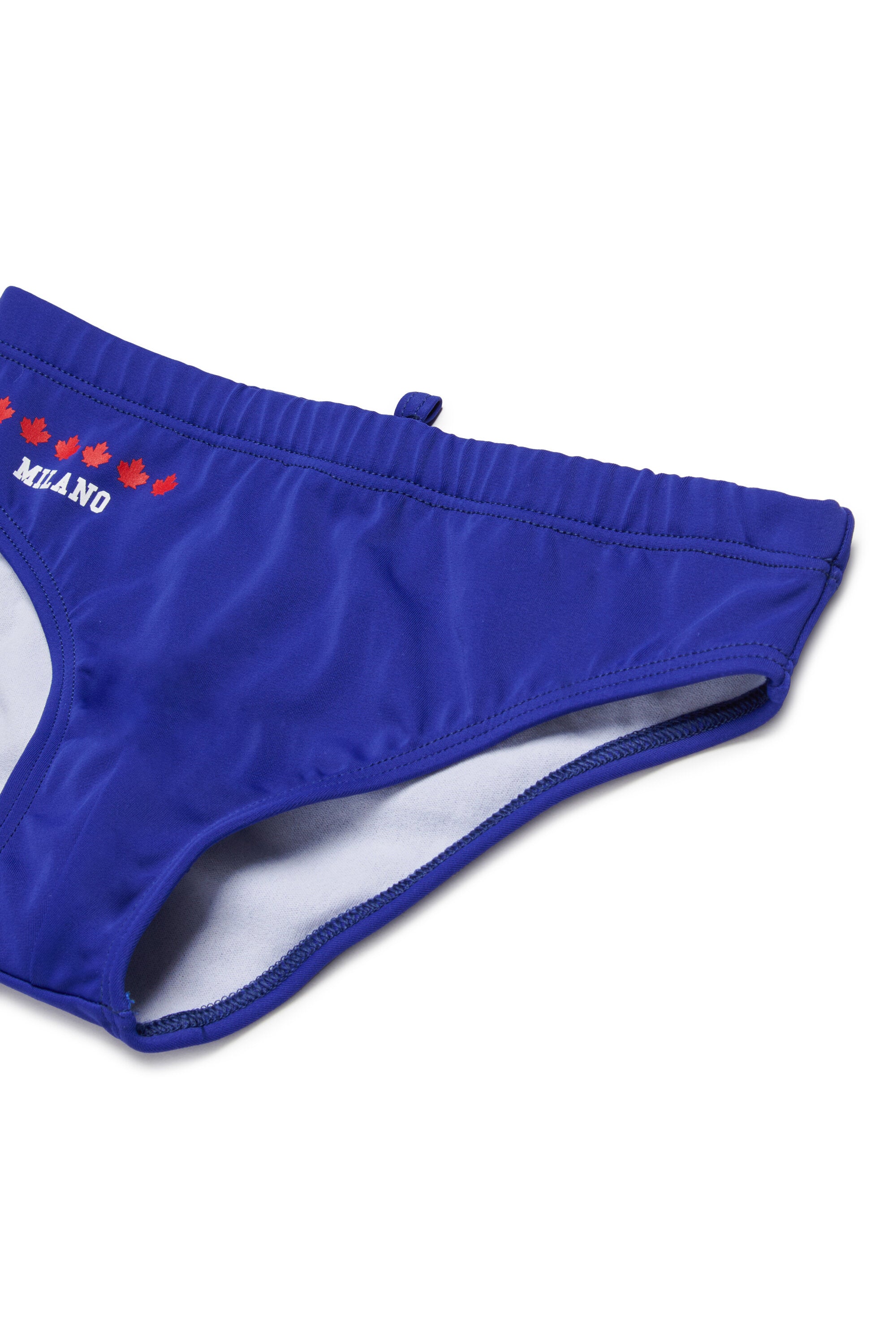Slip de bain avec logo au dos