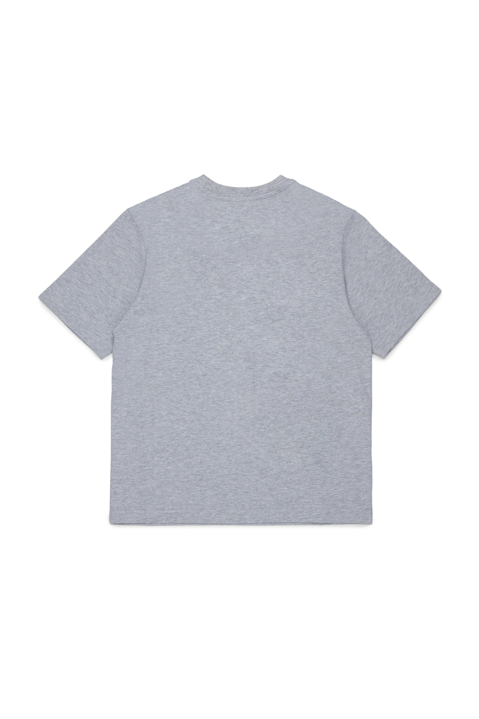 T-shirt con logo ricamato frontale