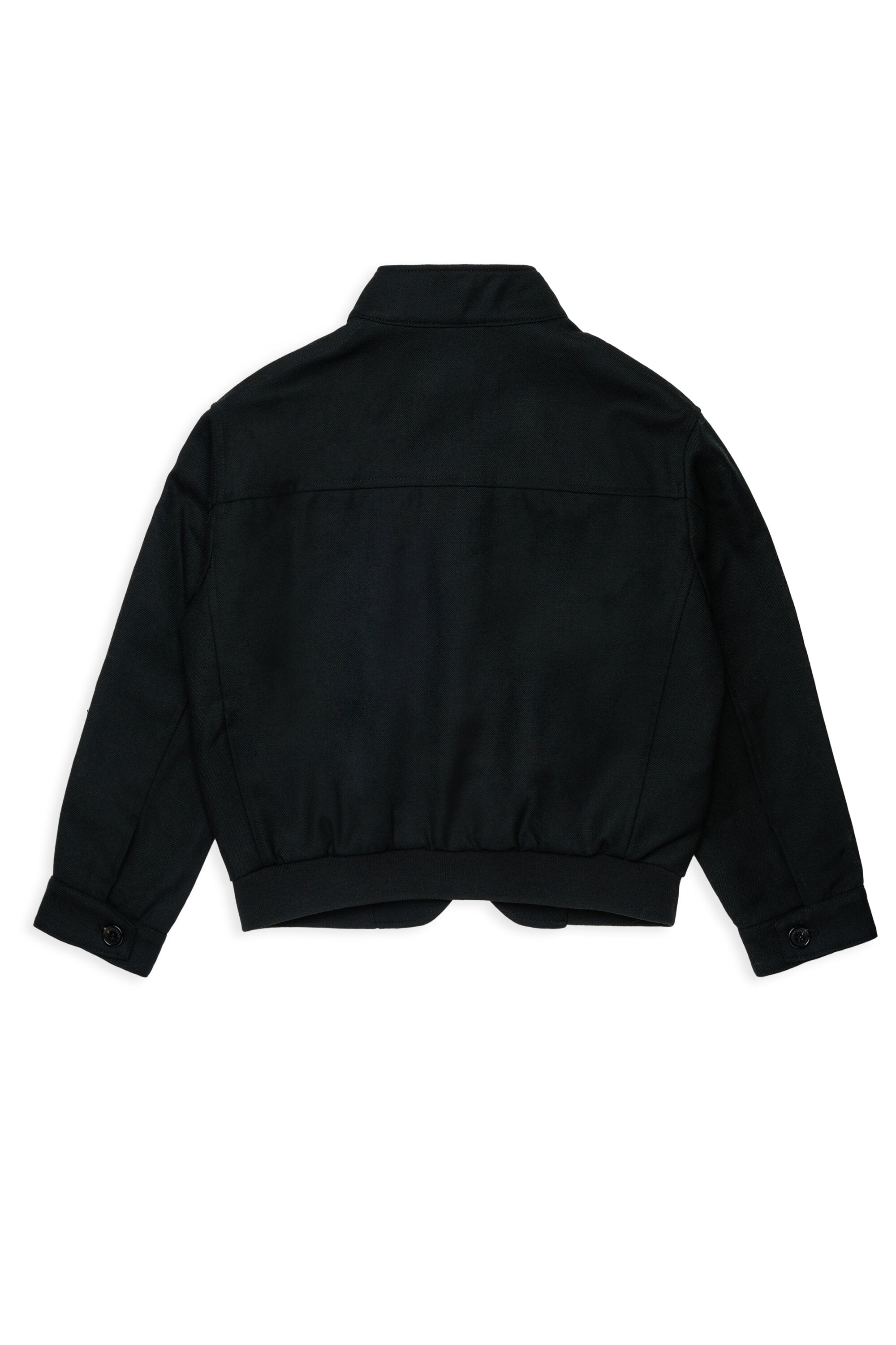 Short jacket with logo