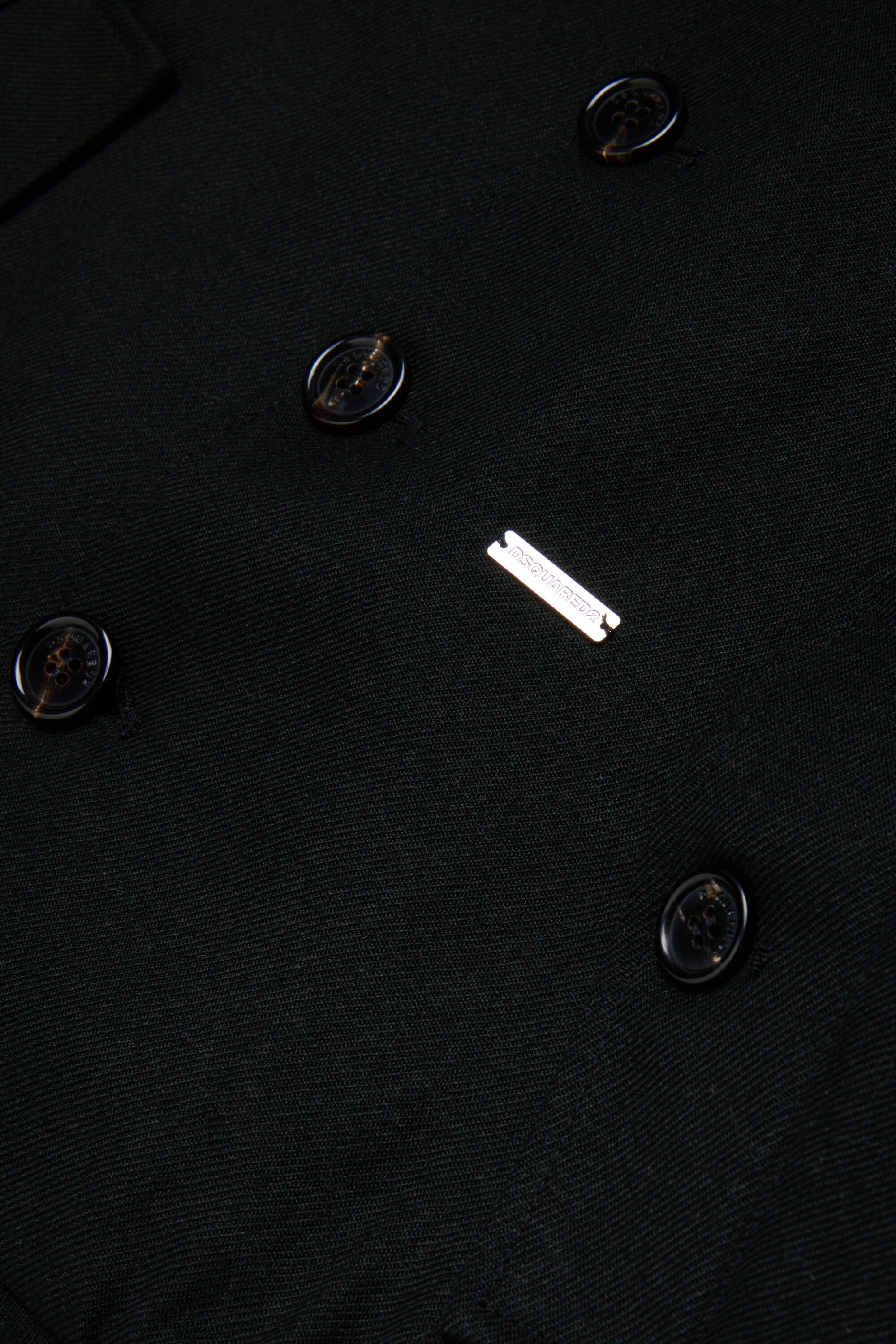 Short jacket with logo