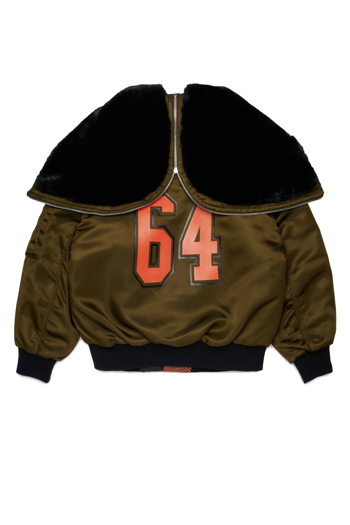 Bomberjacke mit bedrucktem Logo