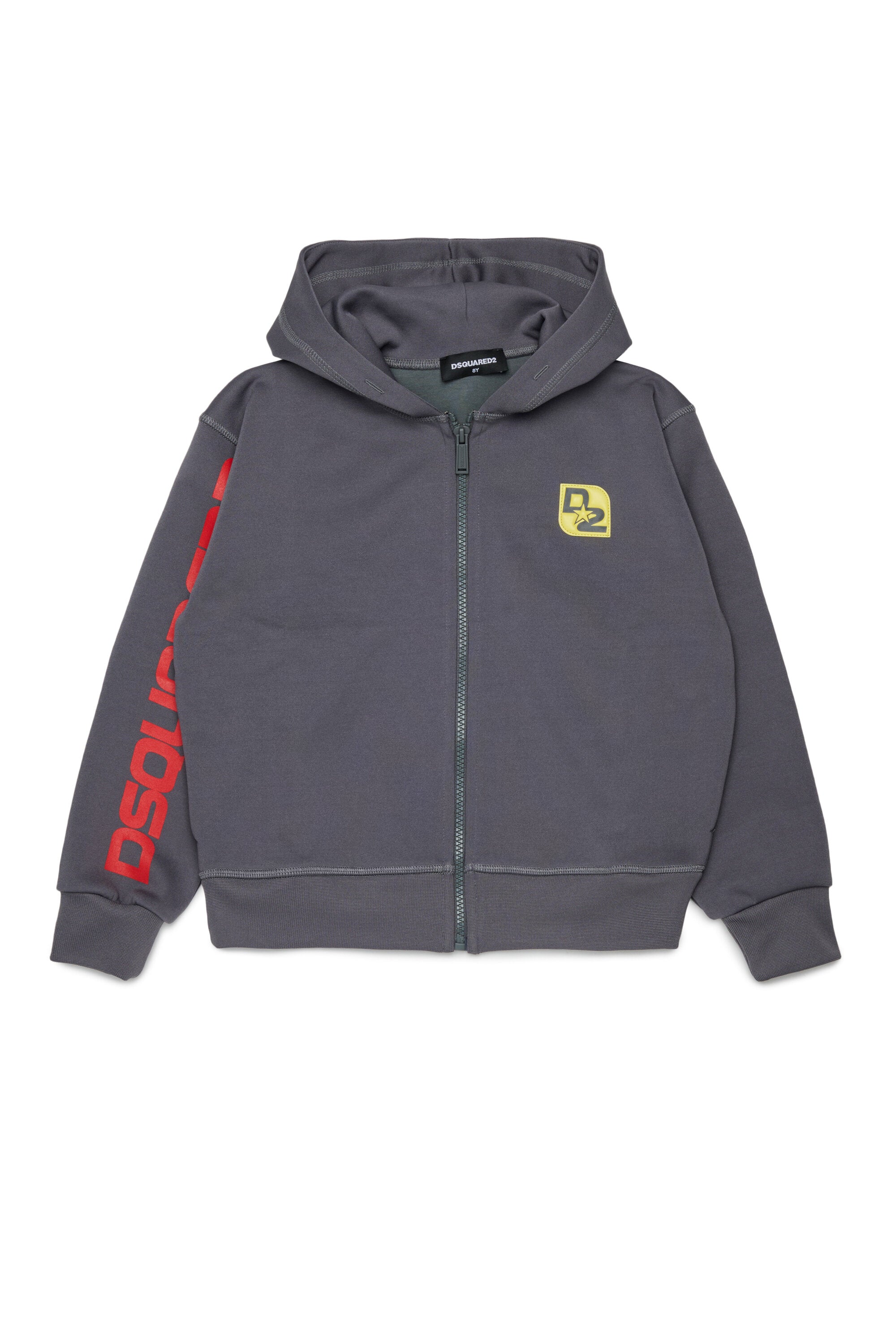 Sweat zippé avec logo