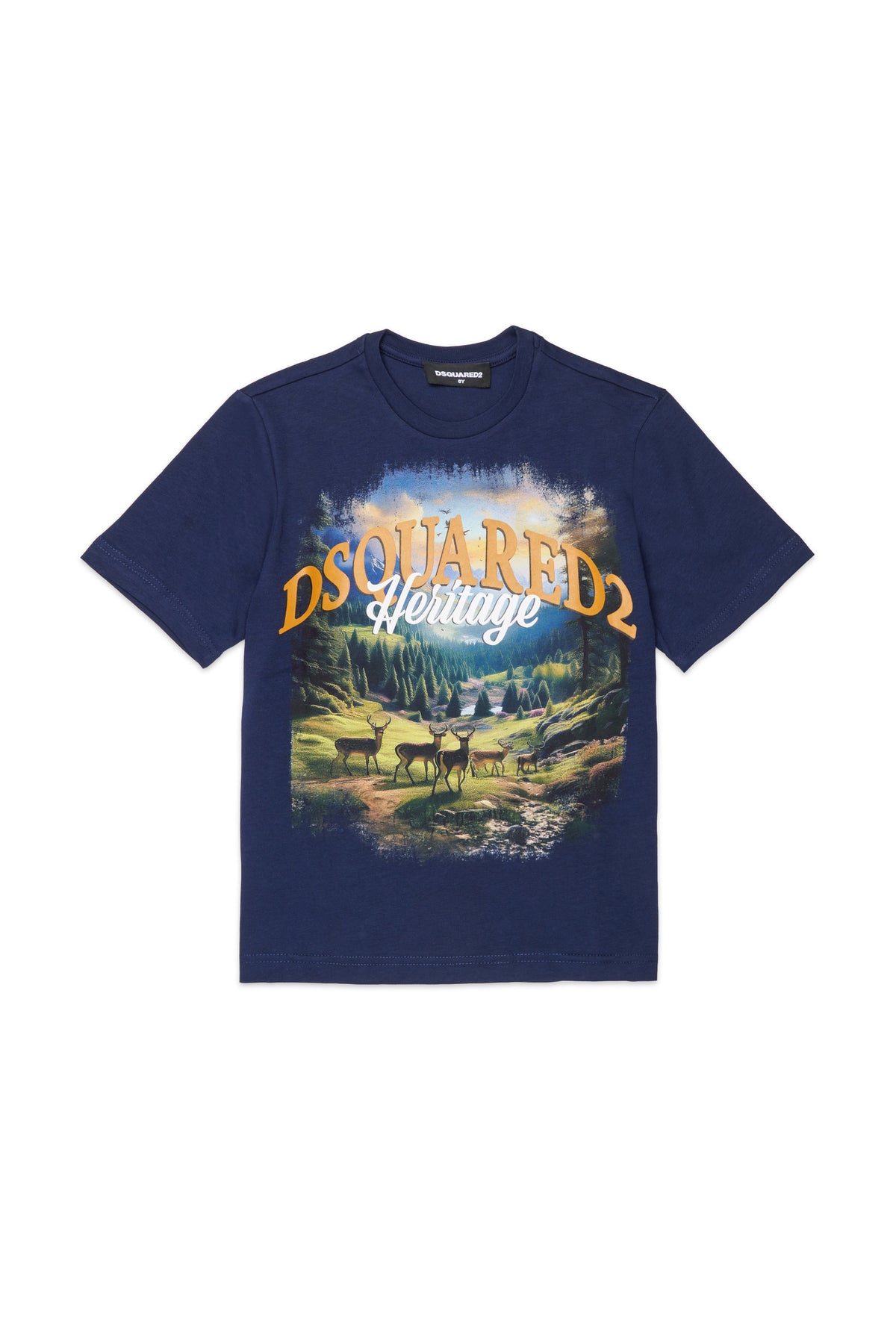 T-shirt con logo stampato