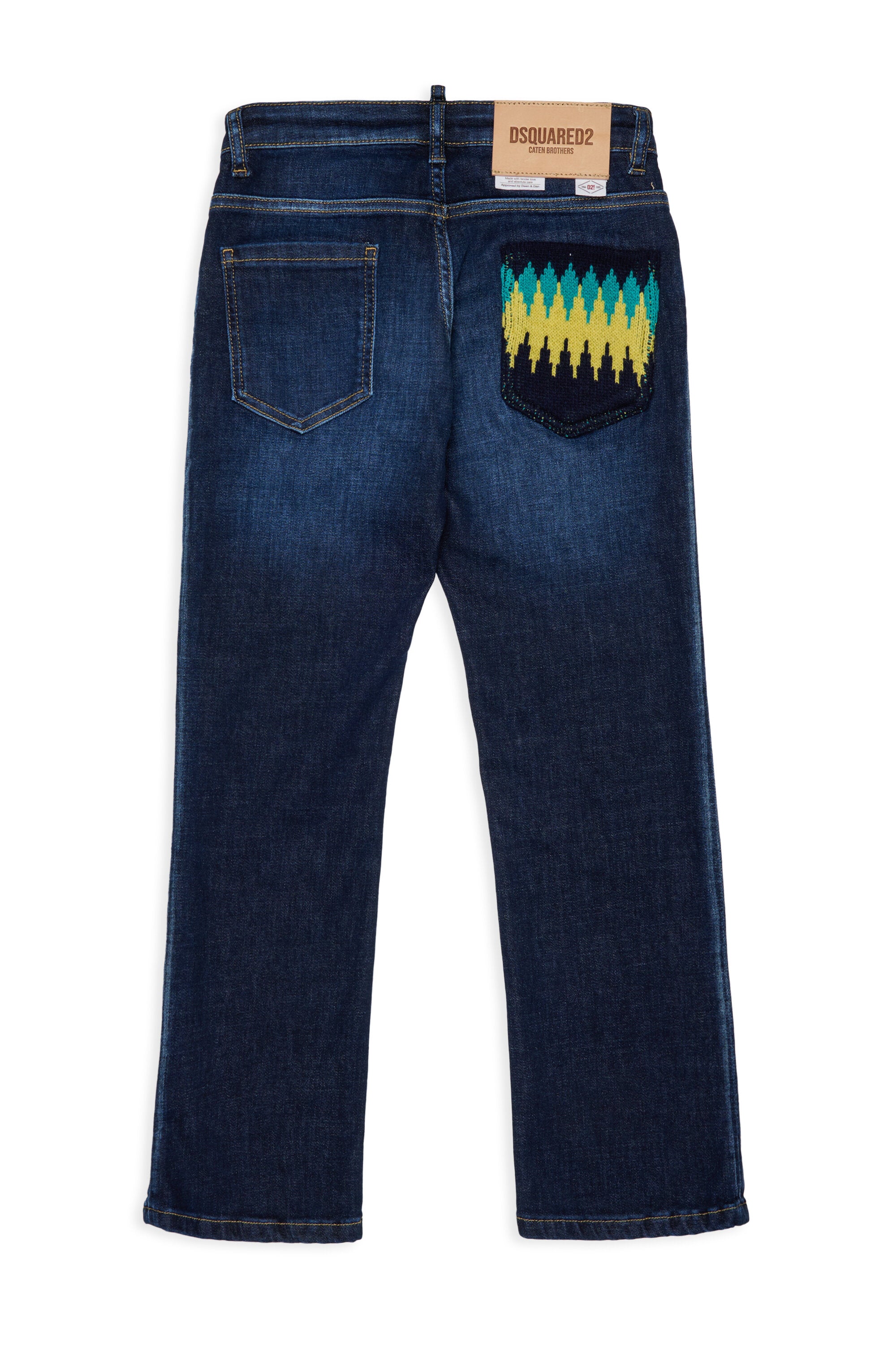 Jeans in Regular-Passform, dunkelblau - American
