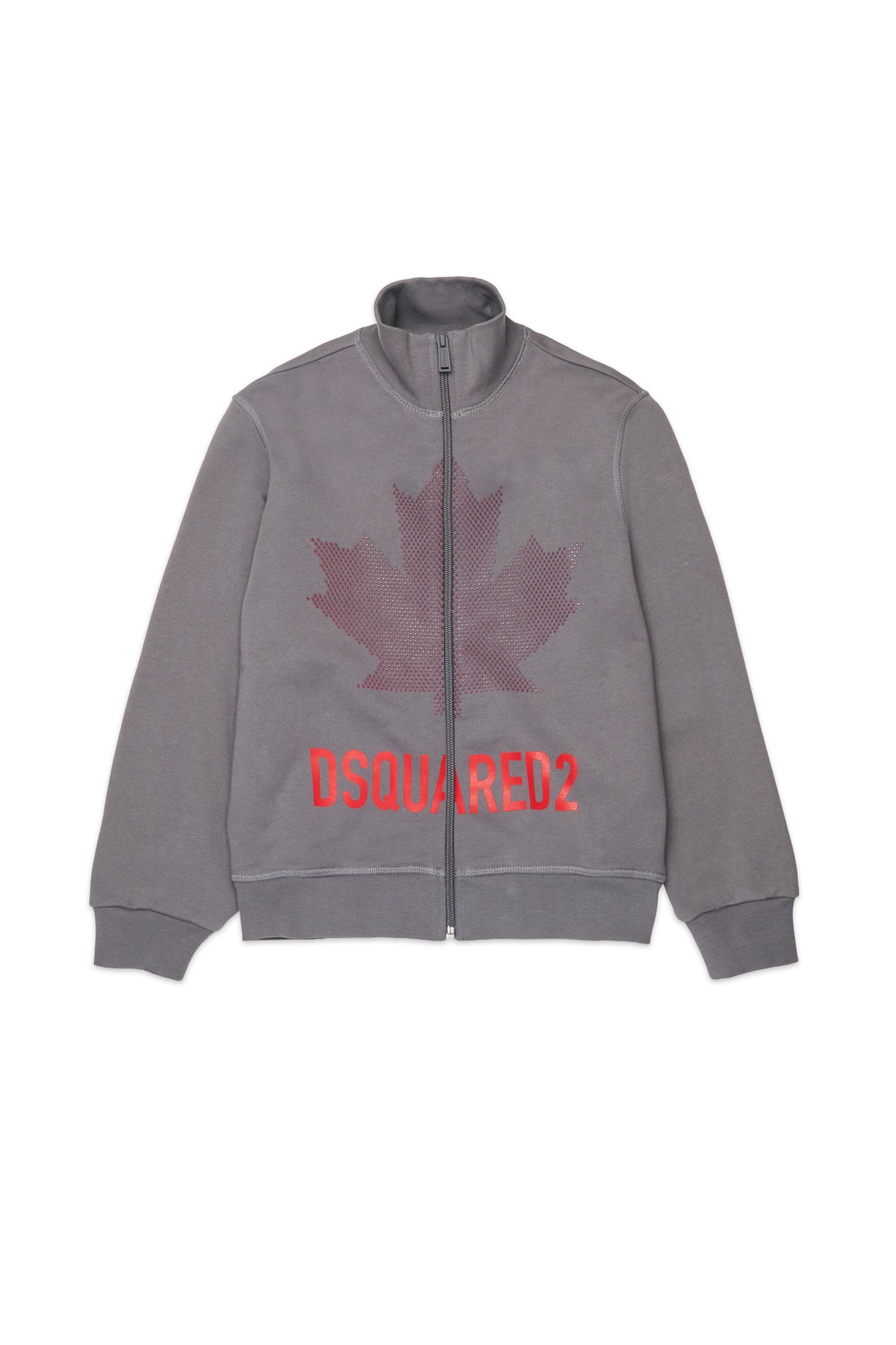 Felpa fully zip con logo