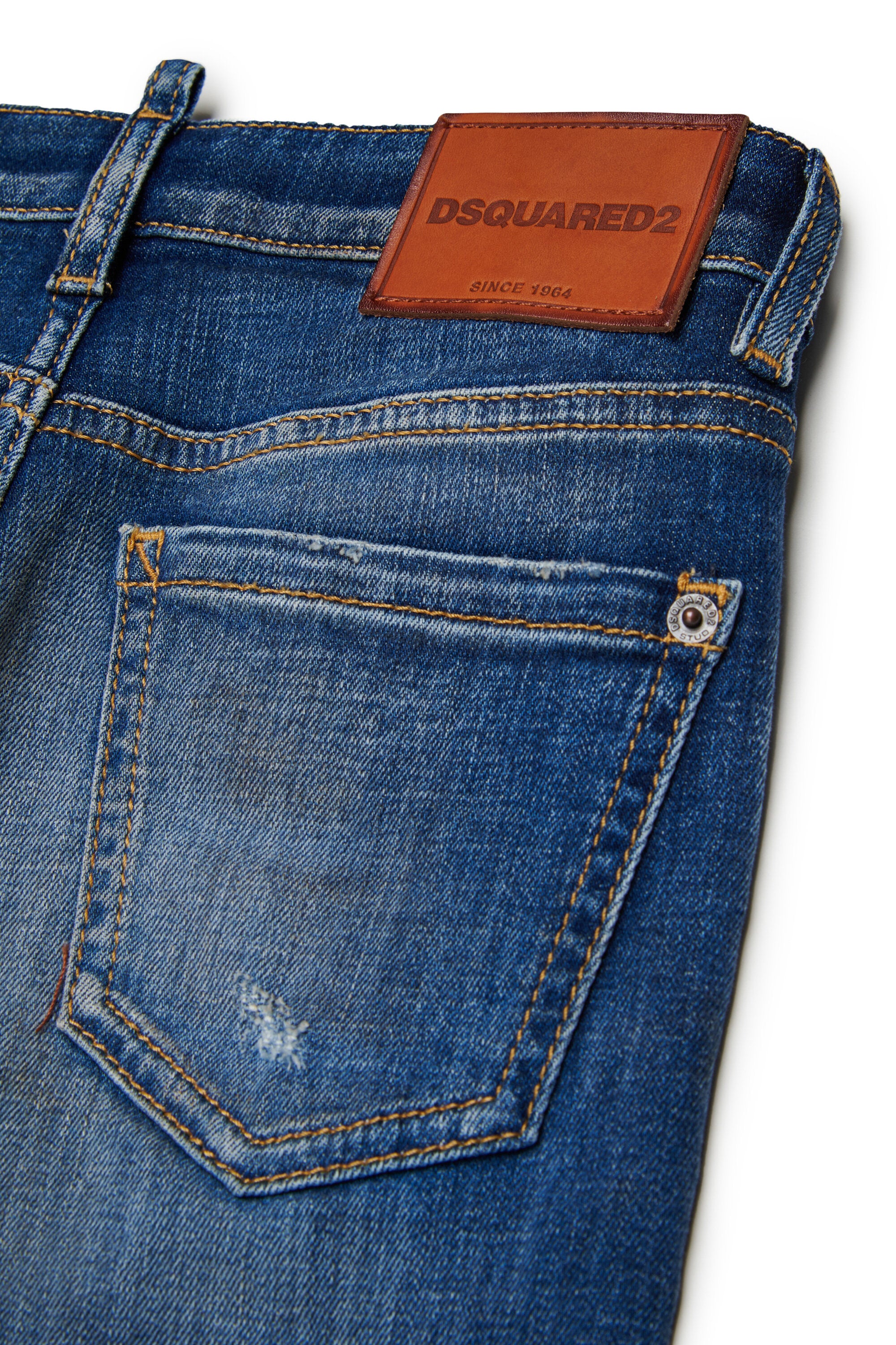 Jeans Straight-Passform in mittelblauer Waschung - Tomboy