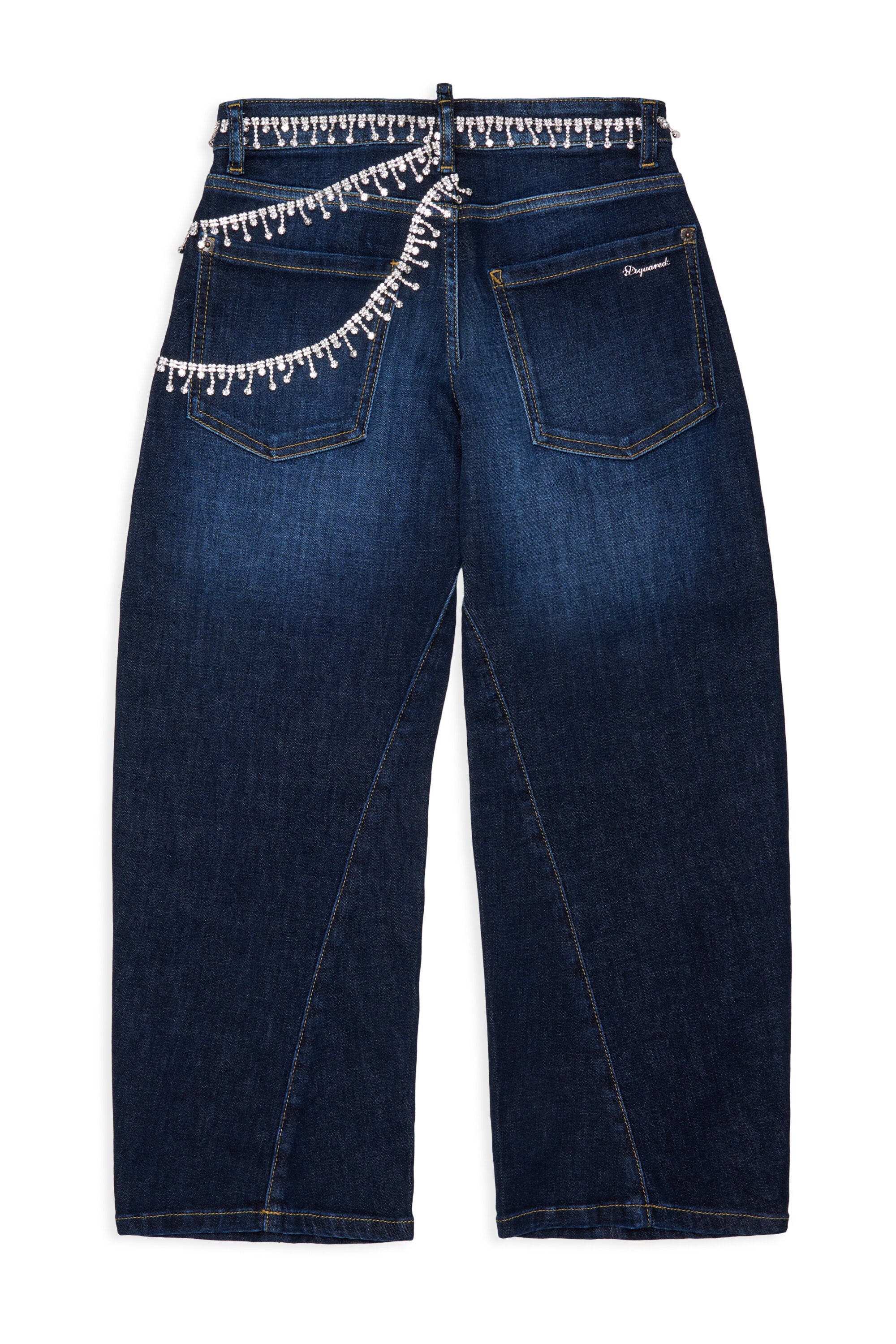 Relaxed-Passform Jeans mit Schmuckapplikationen - Loose Twist