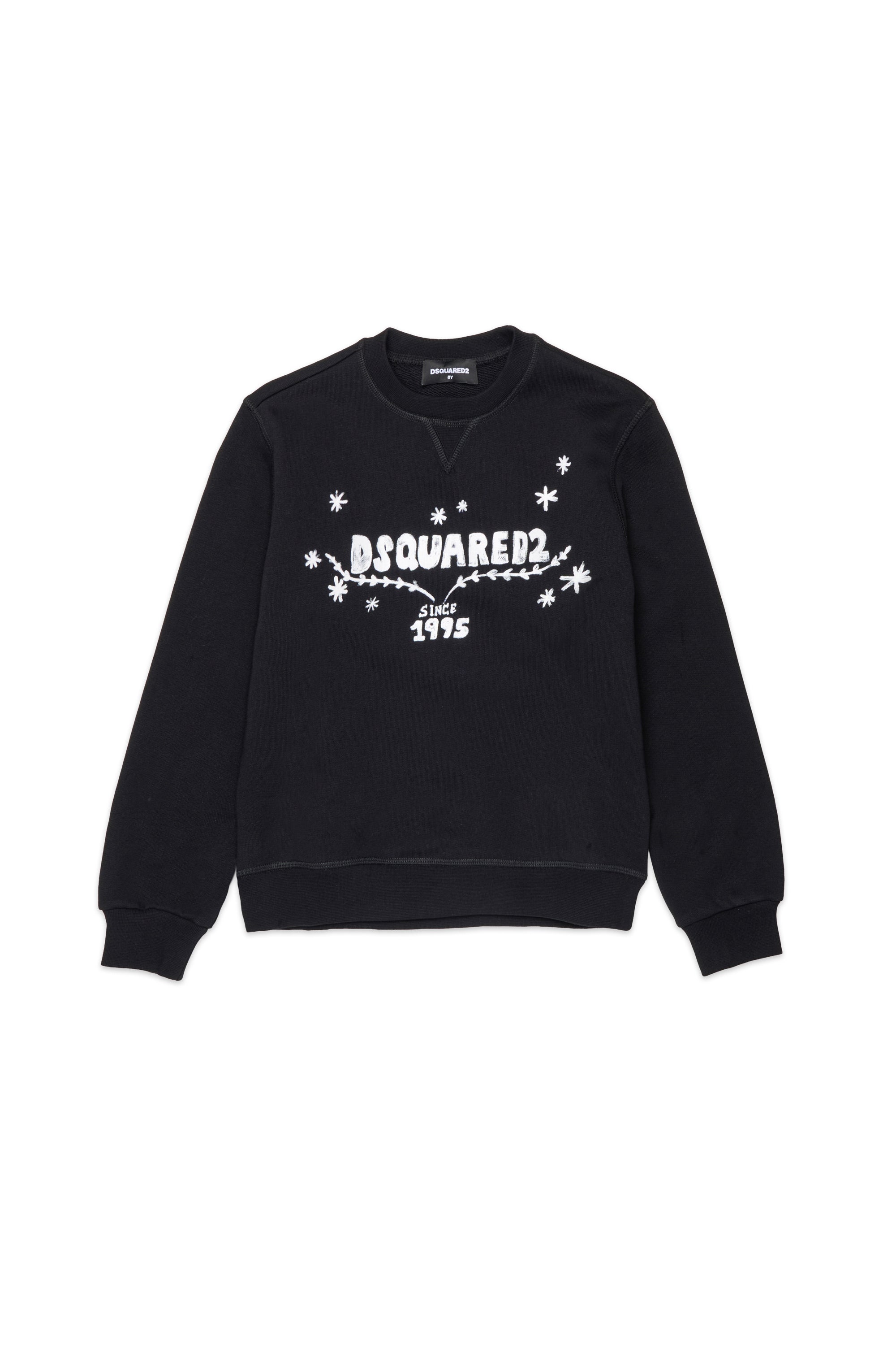 Sudadera de cuello redondo con logo