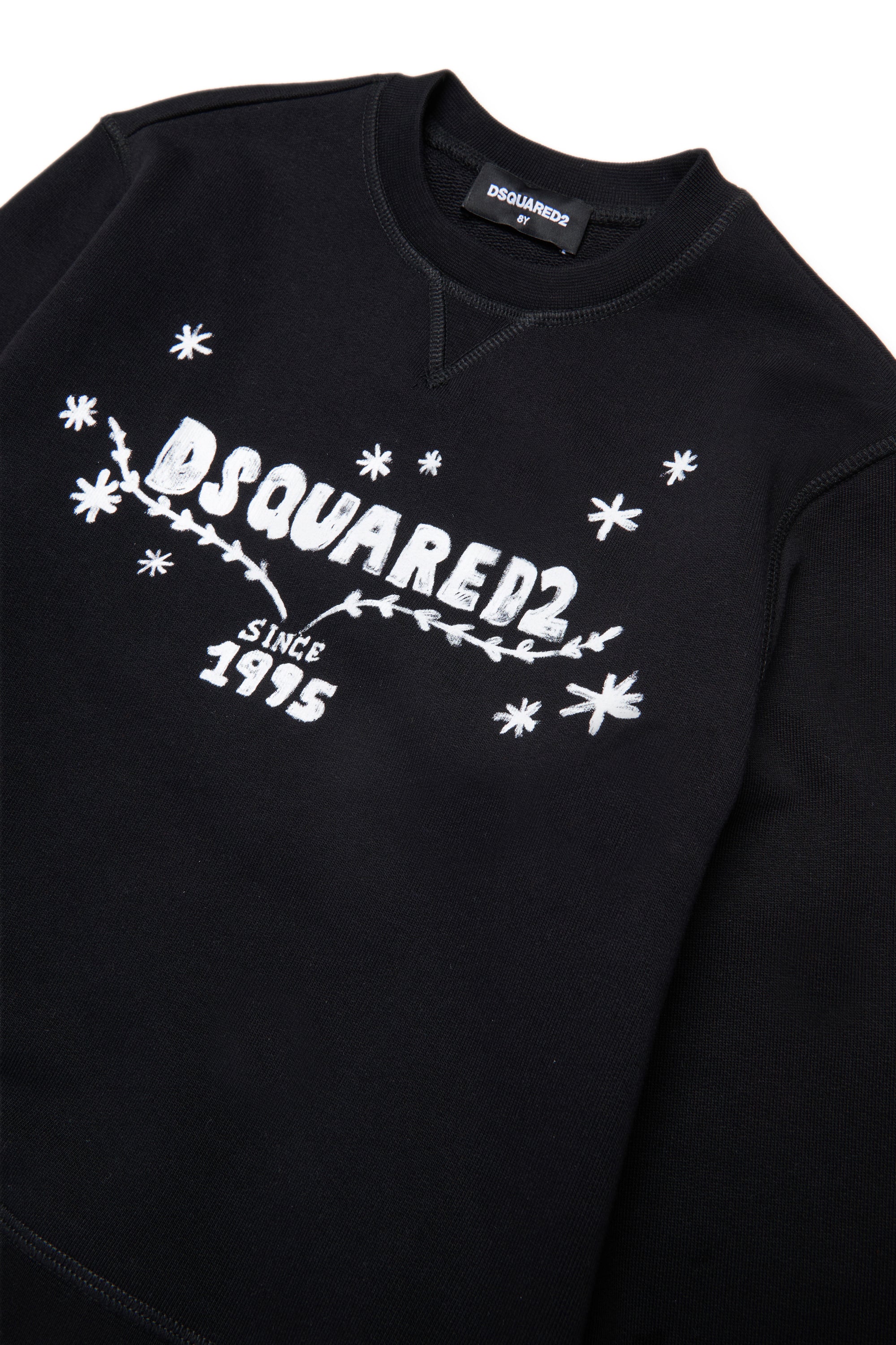 Sudadera de cuello redondo con logo