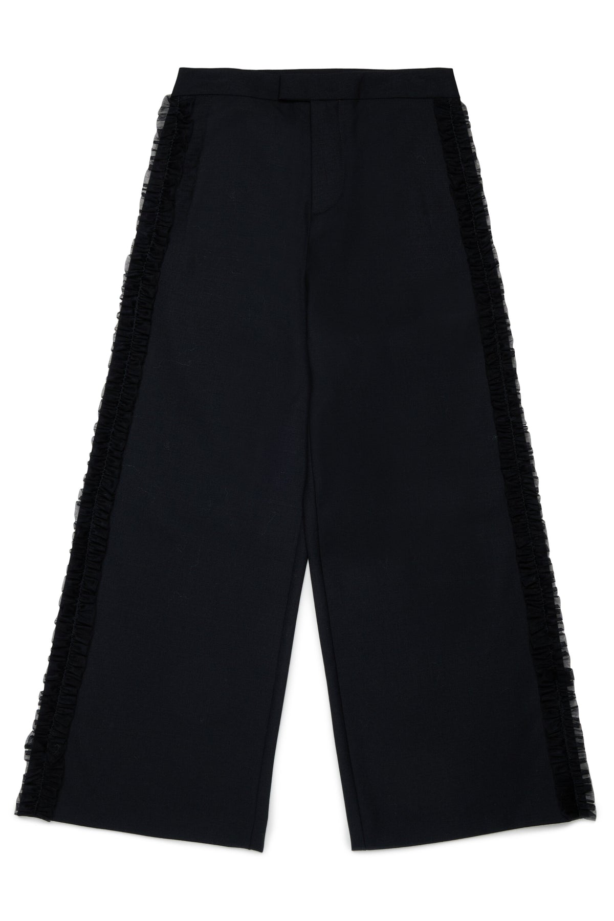 Formelle Hose mit Plissee-Einsätzen