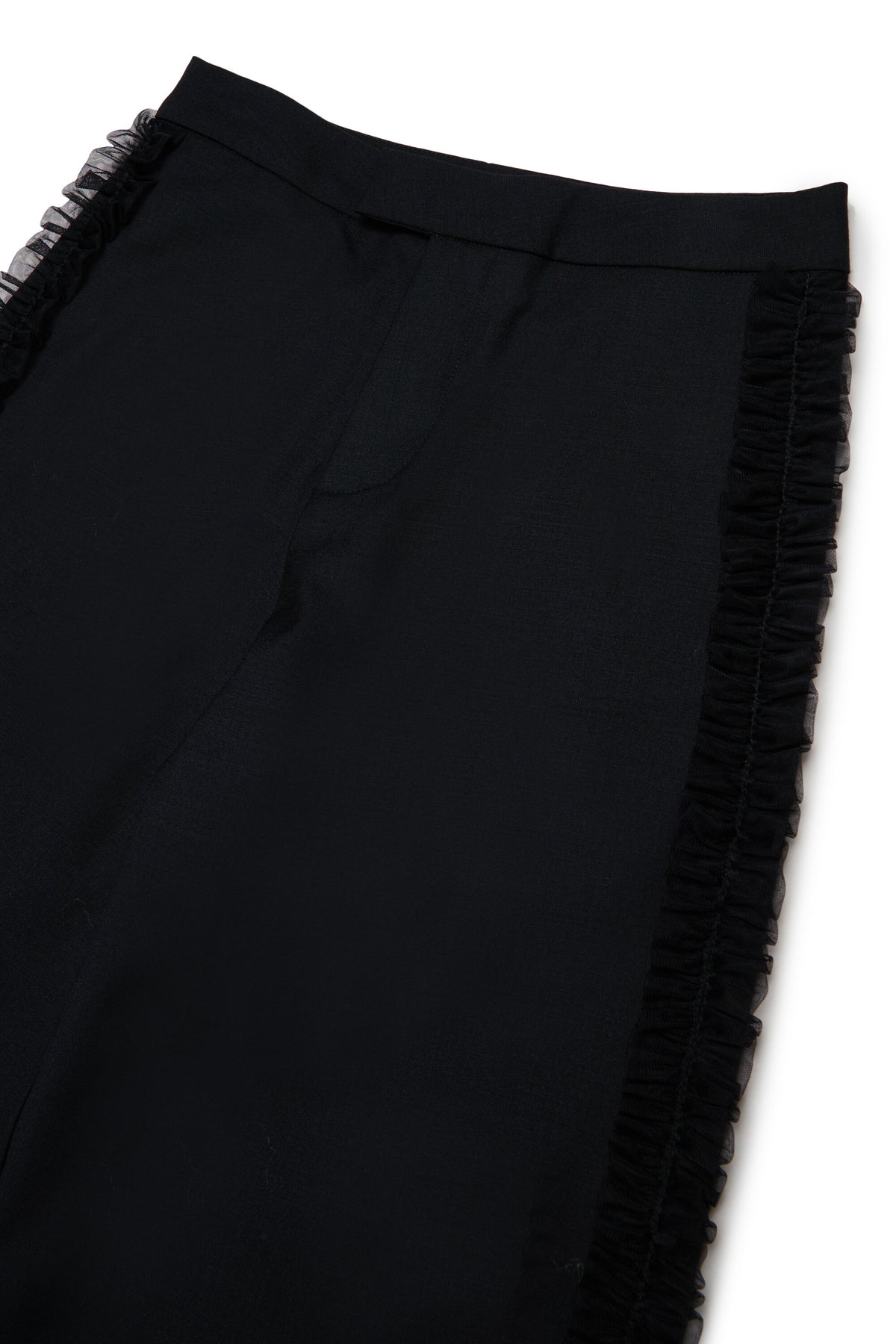 Formelle Hose mit Plissee-Einsätzen