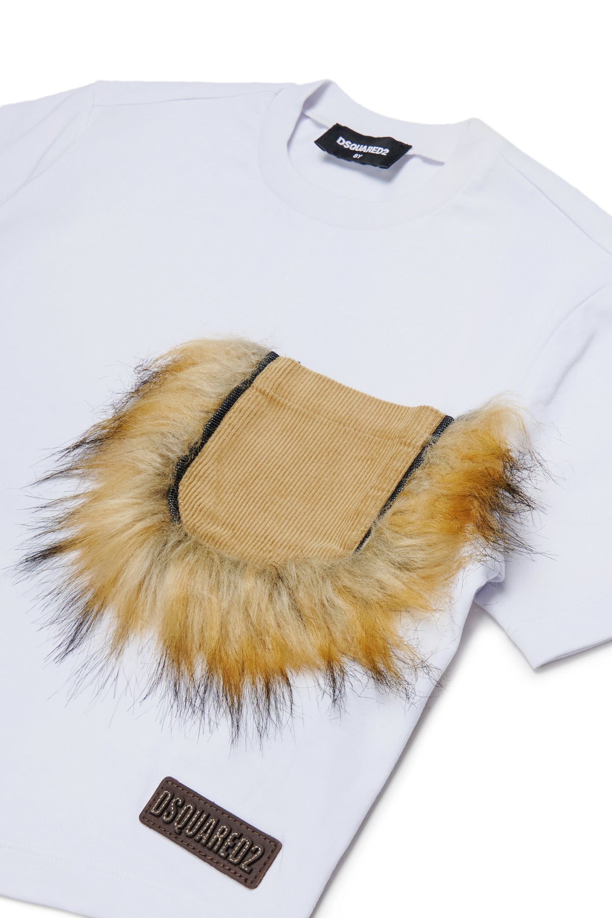 T-shirt avec poche appliquée et logo
