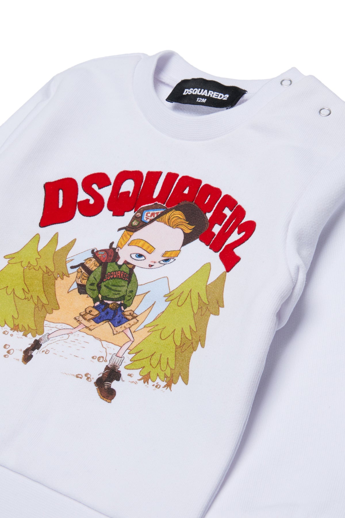Sweatshirt mit Rundhalsausschnitt und Logo