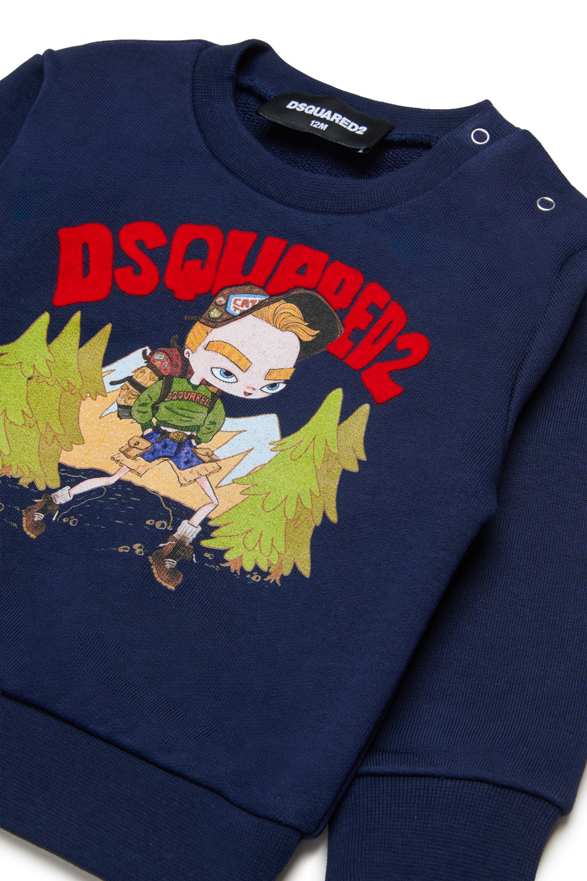 Crewneck sweatshirt with logo