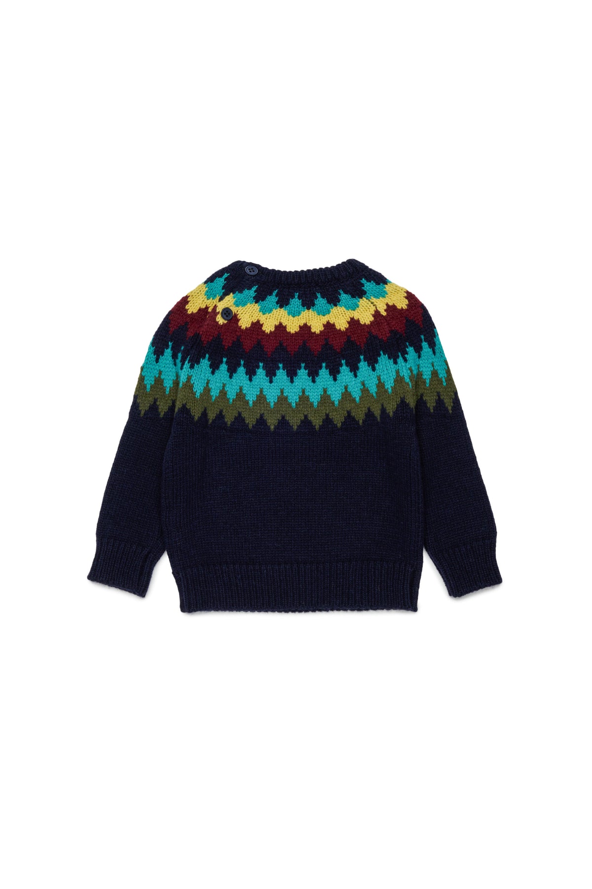 Pullover girocollo con logo