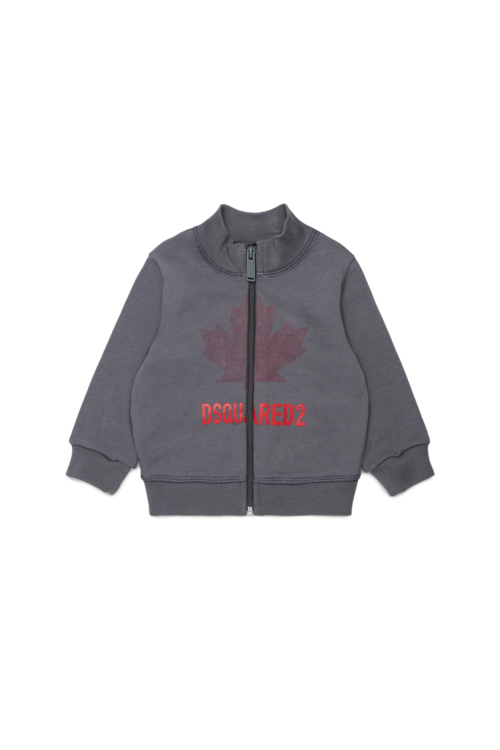Zip-Sweatshirt mit Logo
