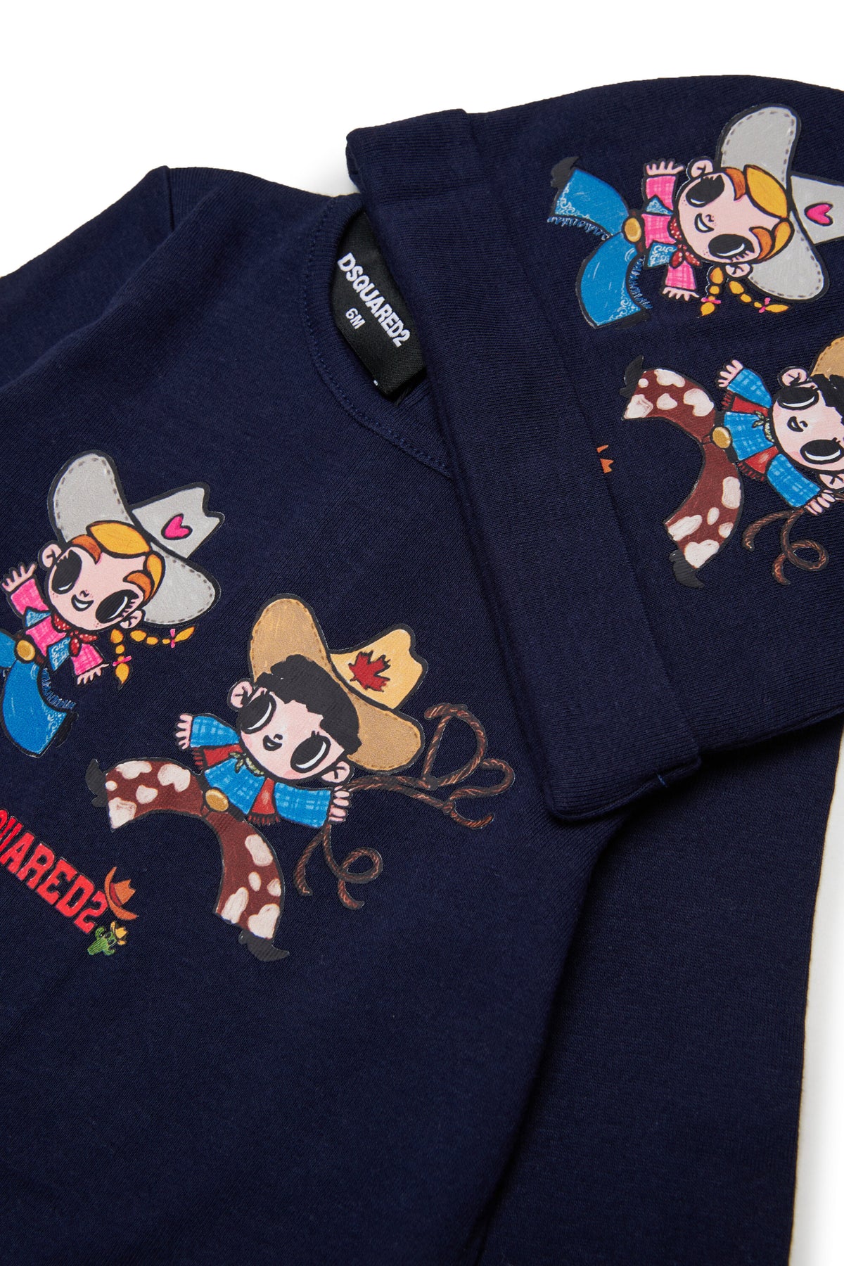 Newborn set with cowboy print