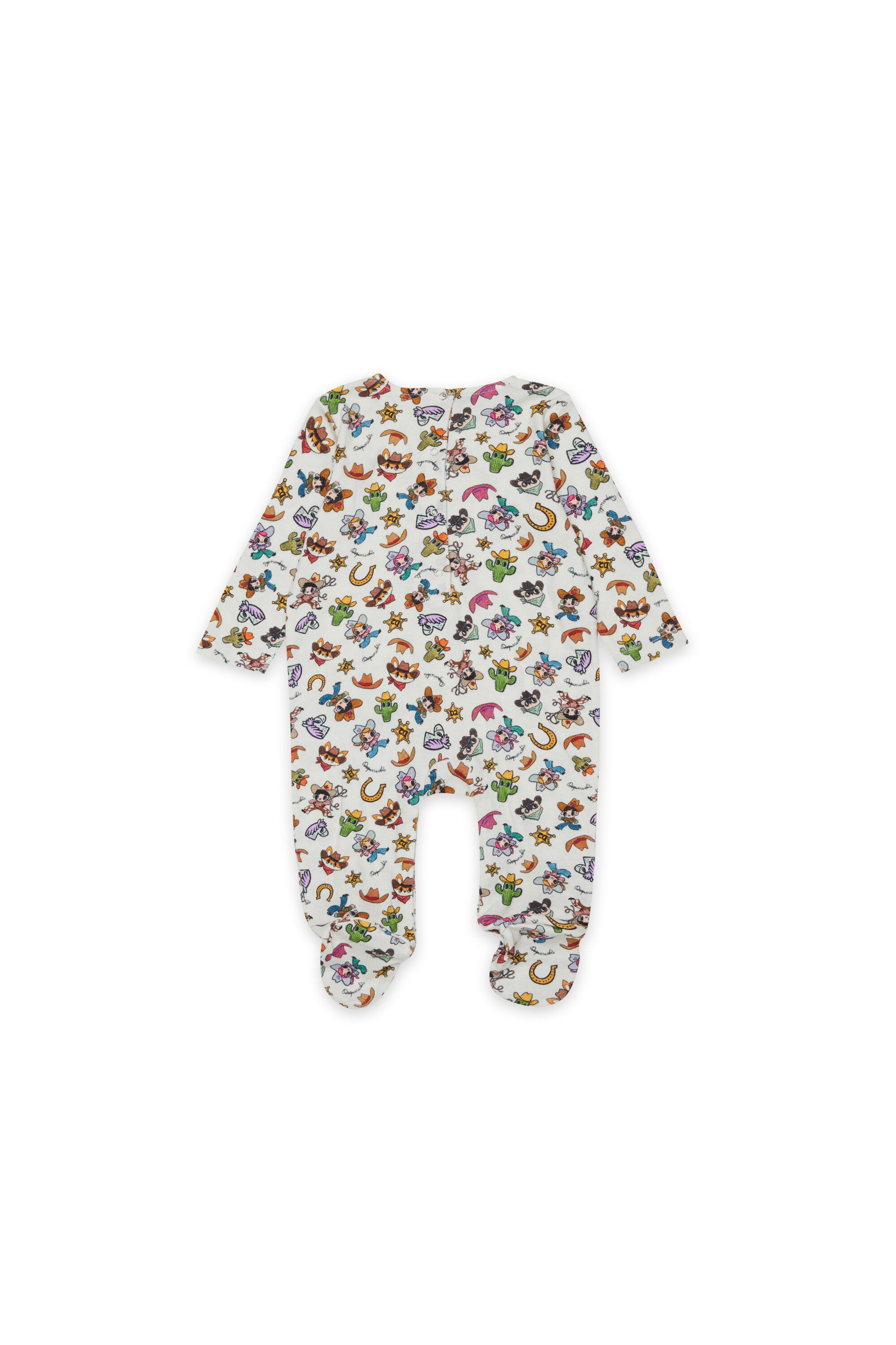 Tuta fantasia western multicolore