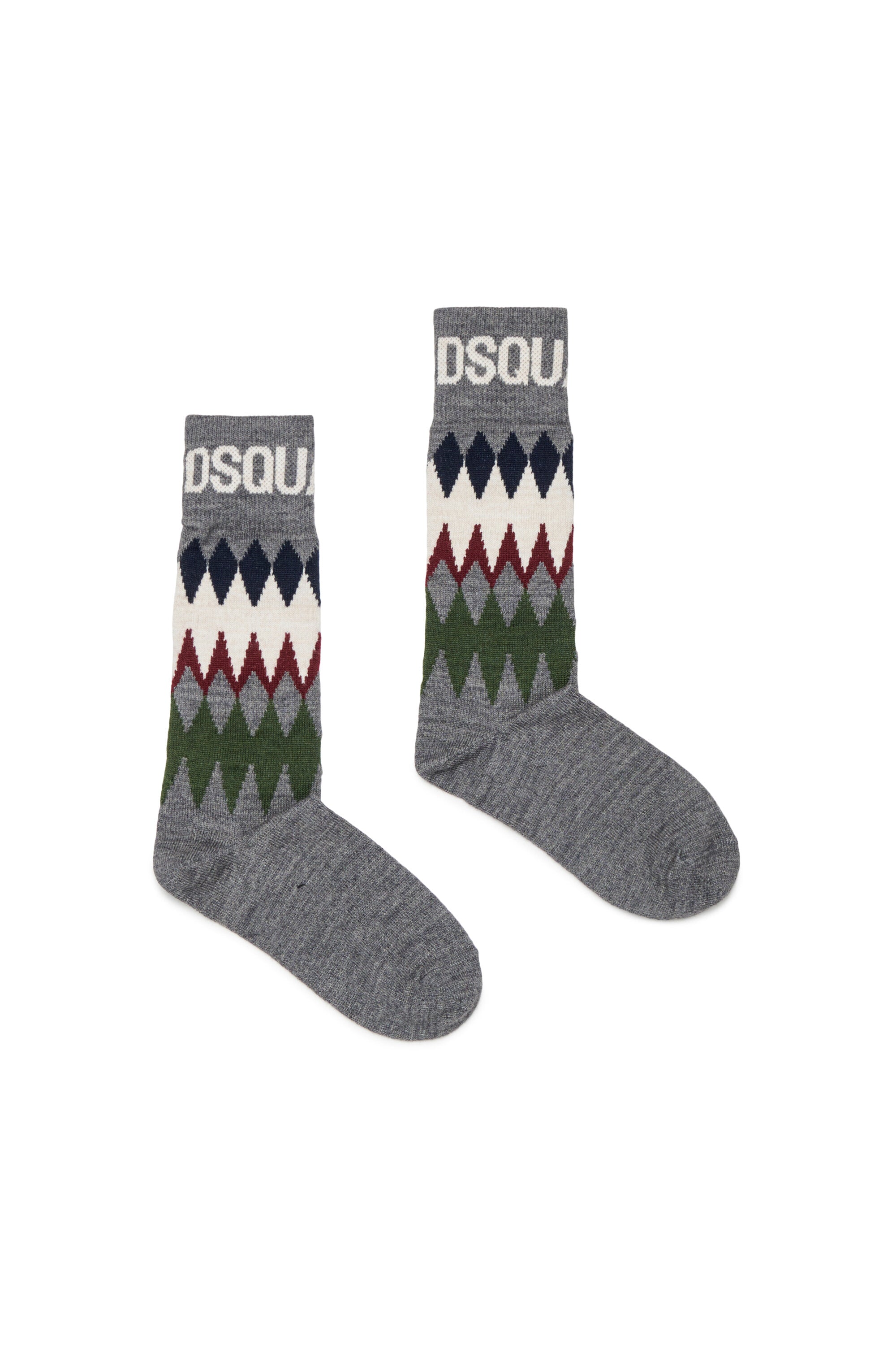 Calcetines con diseño jacquard multicolor