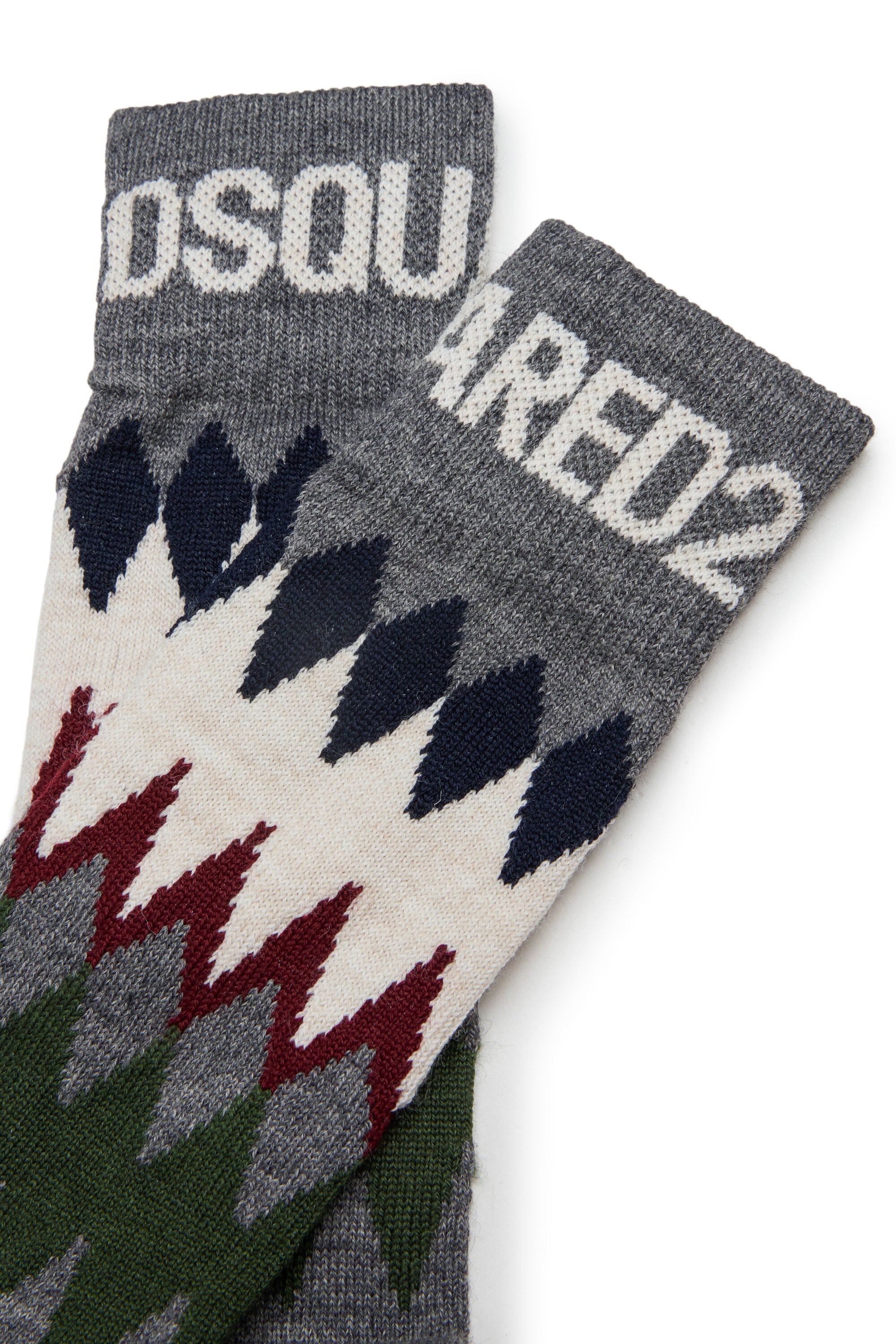 Calcetines con diseño jacquard multicolor