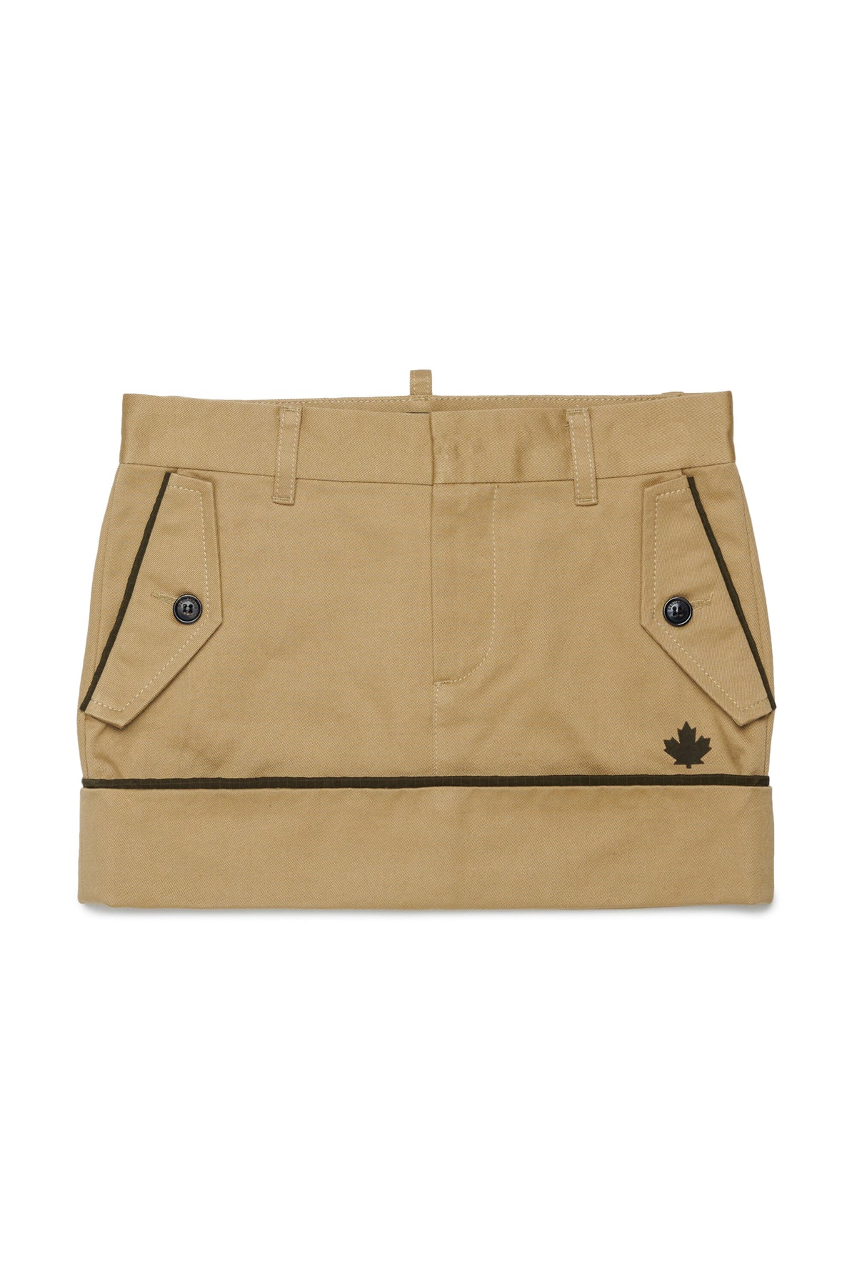 Gonna con tasche applicate