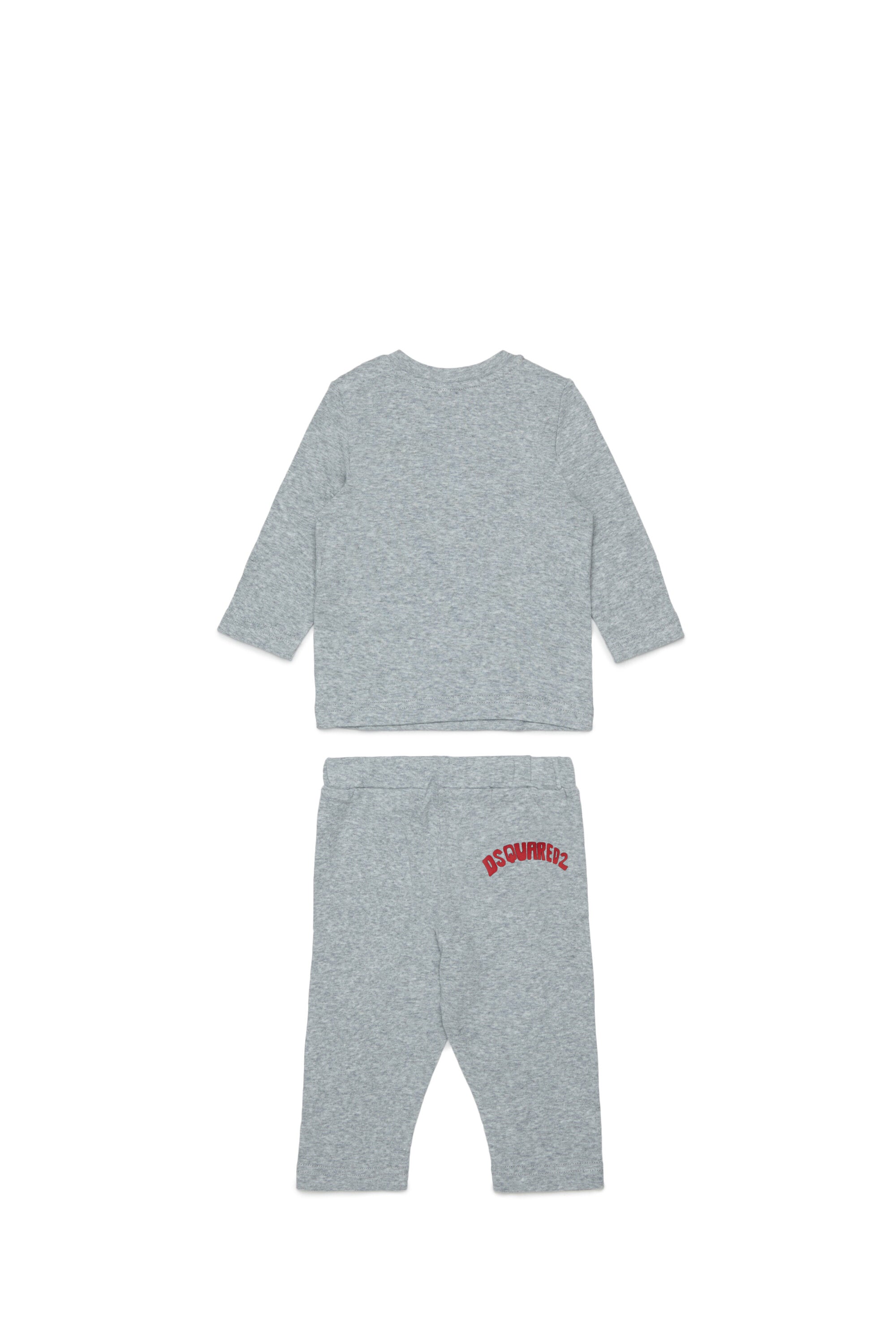 Baby jumpsuit with logo