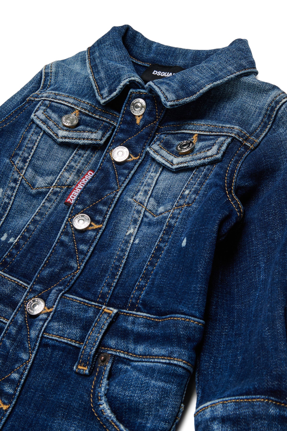 Abito corto in denim