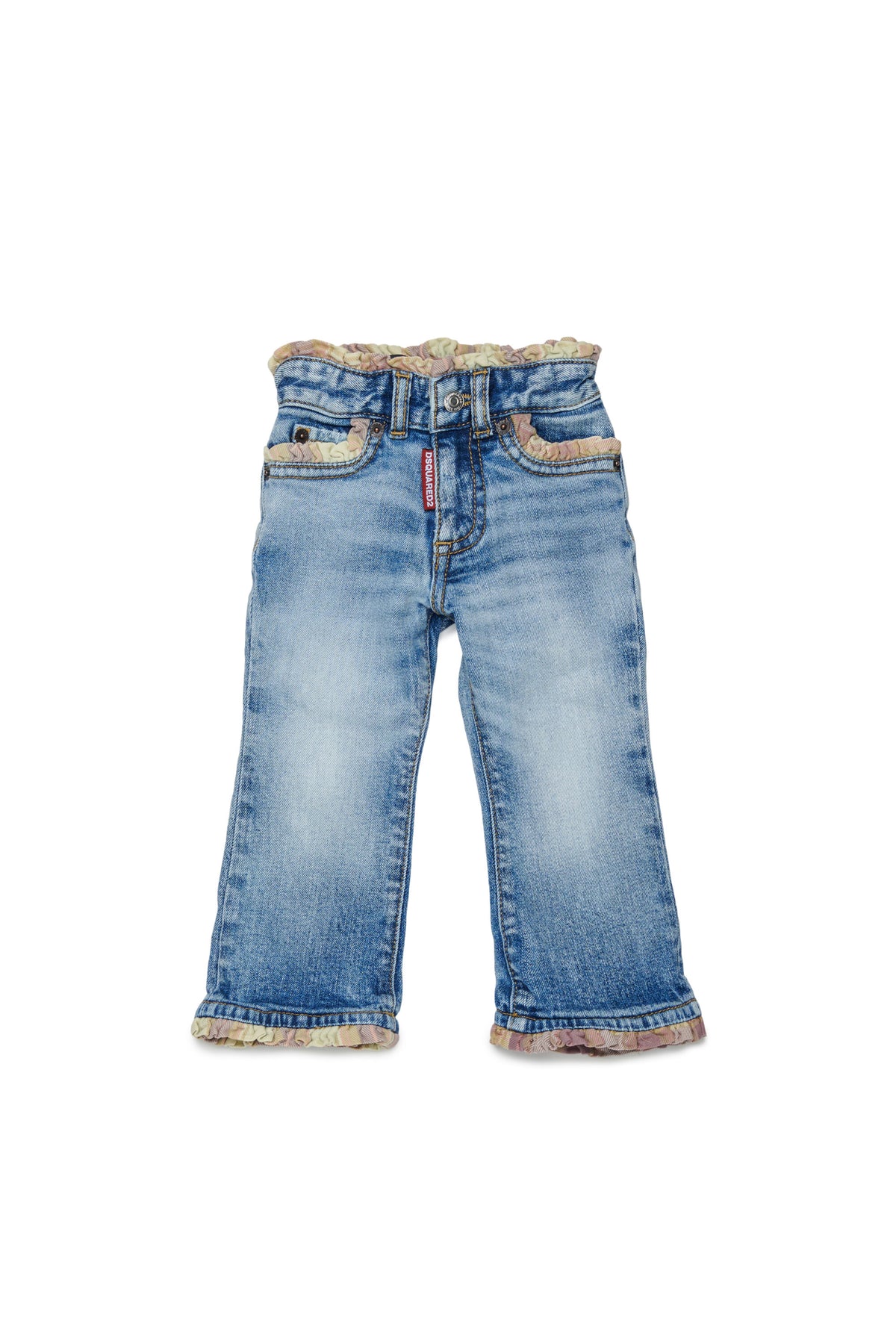 Jeans corte bootcut lavado azul claro - Bell Bottom