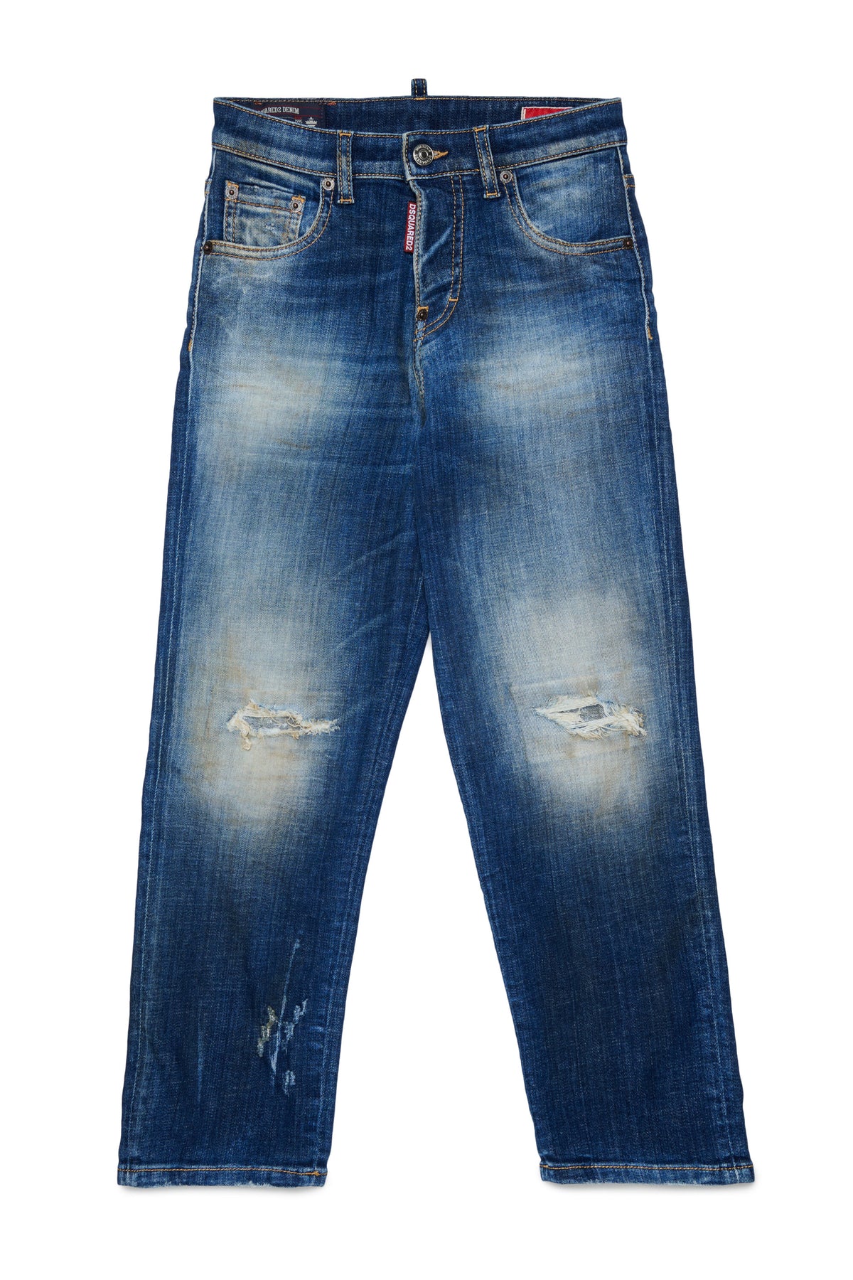 Relaxed fit jeans in light blue wash - Baggy