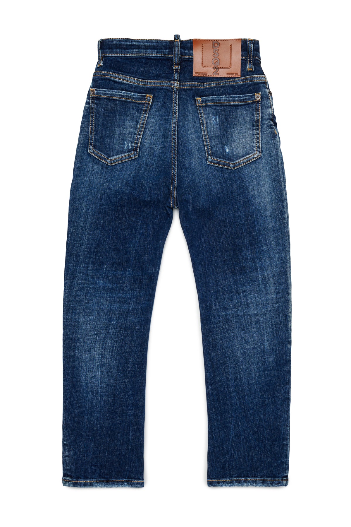 Jeans regular lavaggio blu medio - London Bro