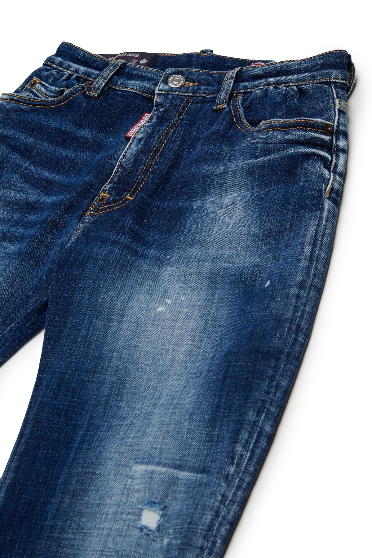 Jeans regular lavaggio blu medio - London Bro