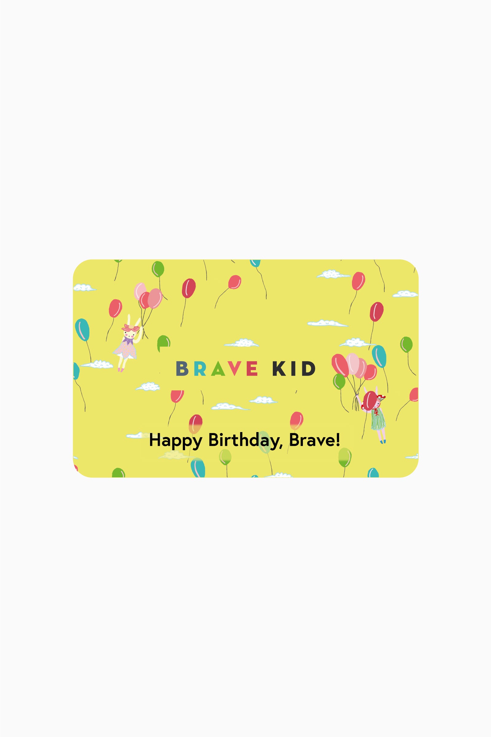 E-gift card Happy Birthday