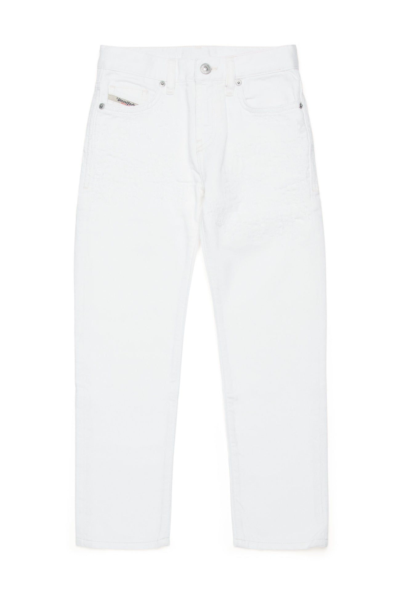 Jeans straight bianco con abrasioni - 2020 D-Viker 