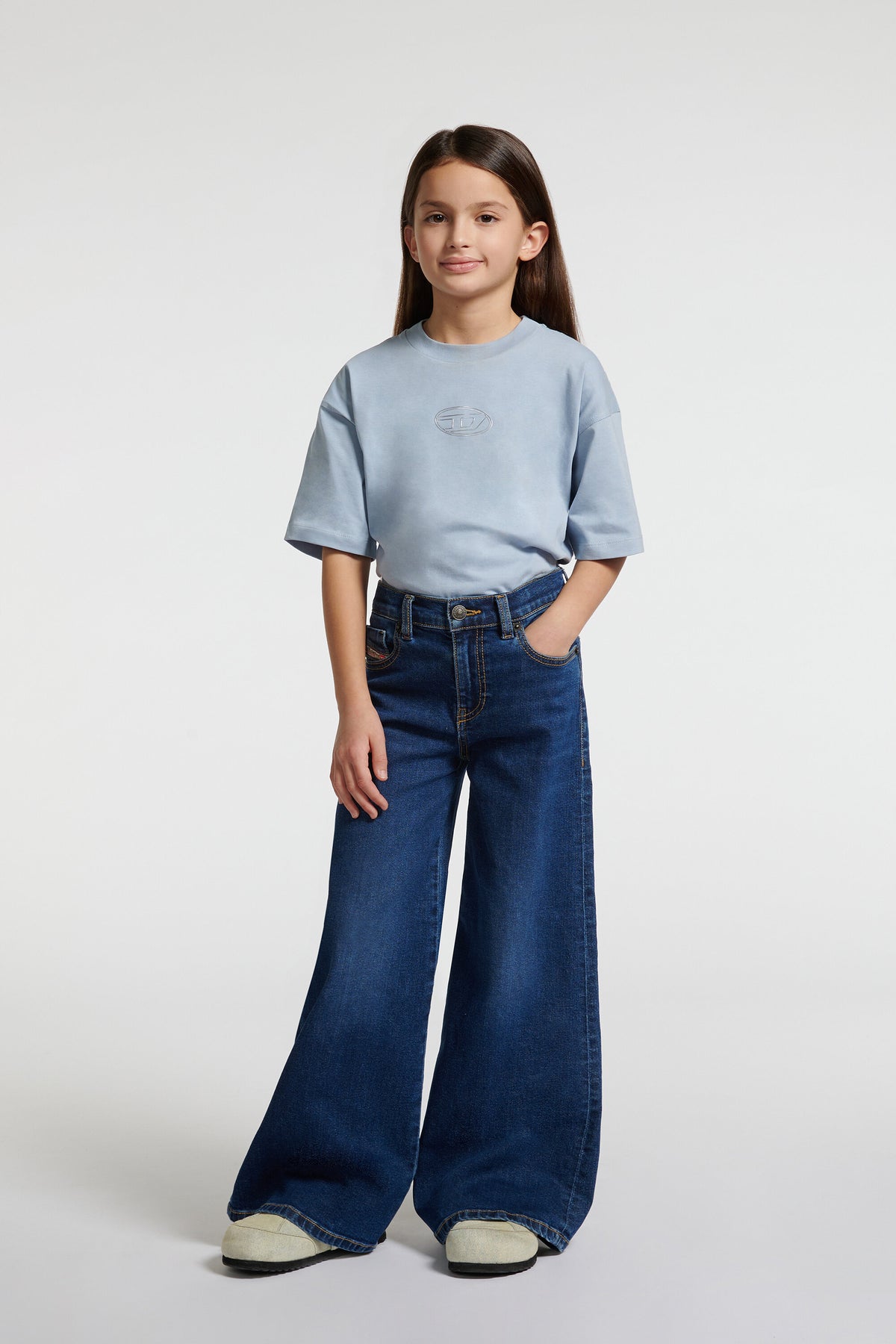 Jeans flare fit blu medio -1978