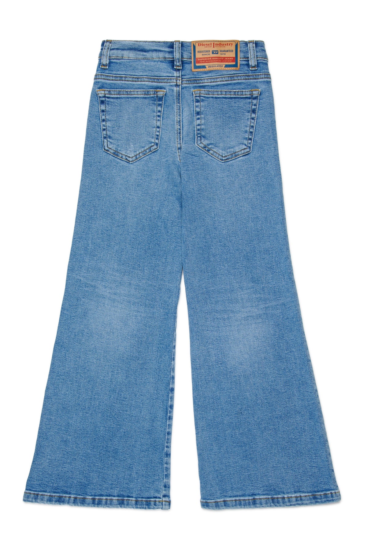 Flare-Fit-Jeans, hellblaue Waschung - 1978