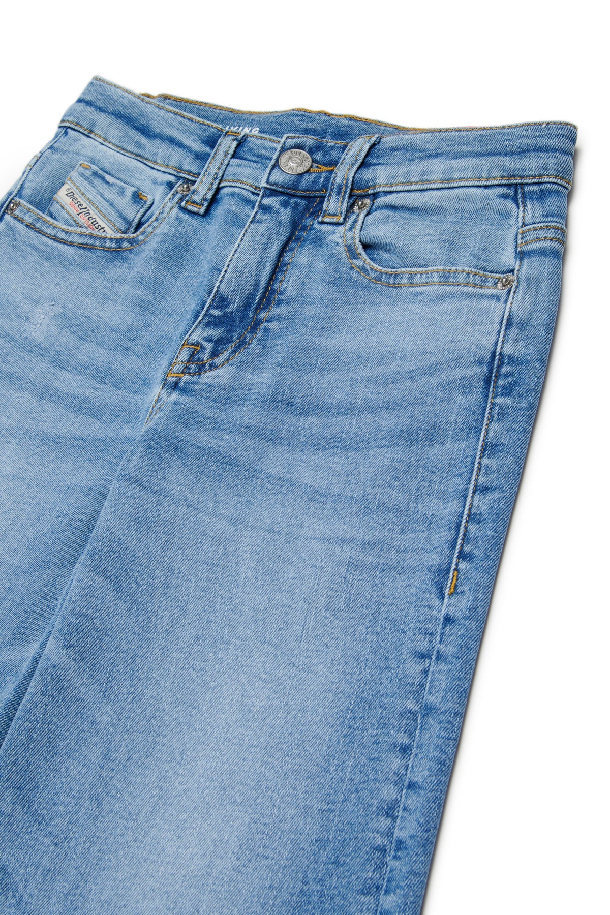Flare-Fit-Jeans, hellblaue Waschung - 1978