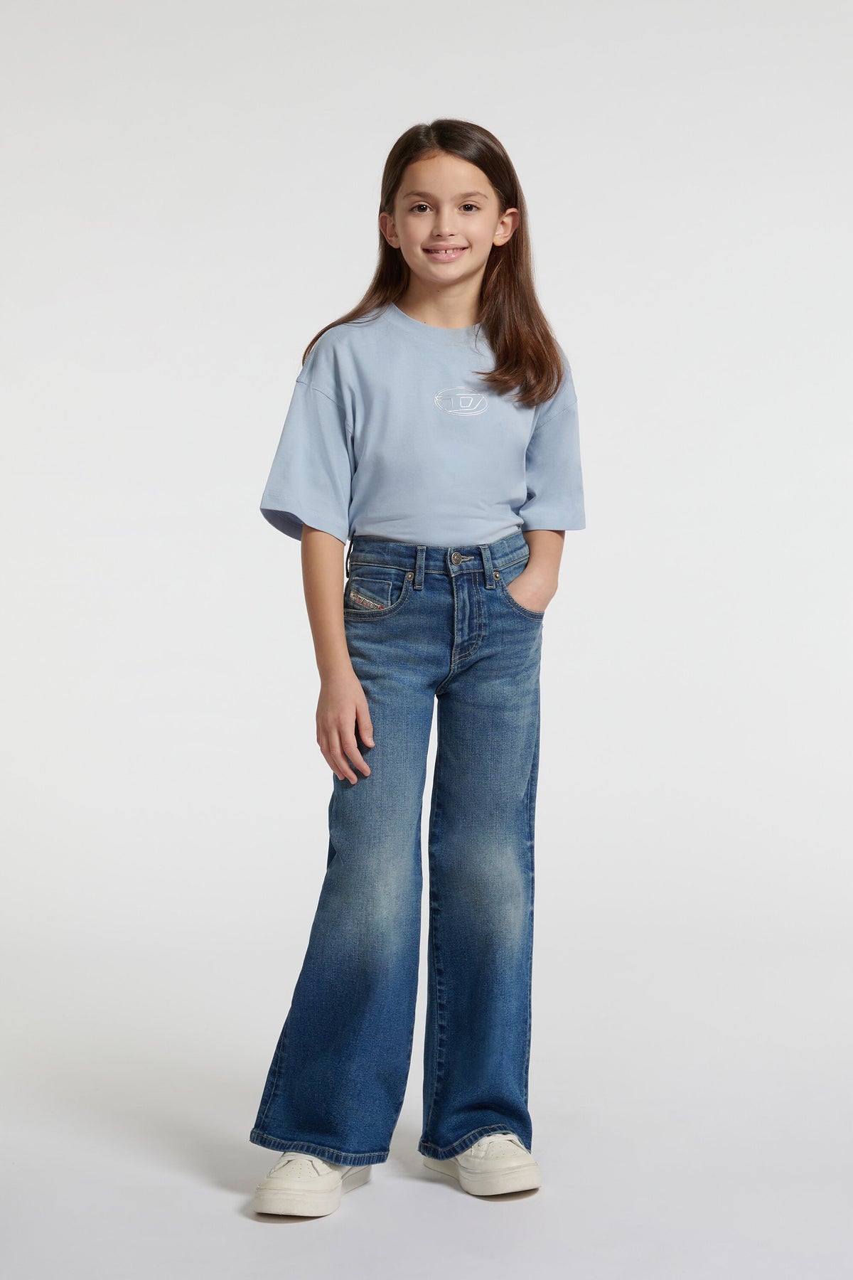 Jeans flare fit azul medio - 1978