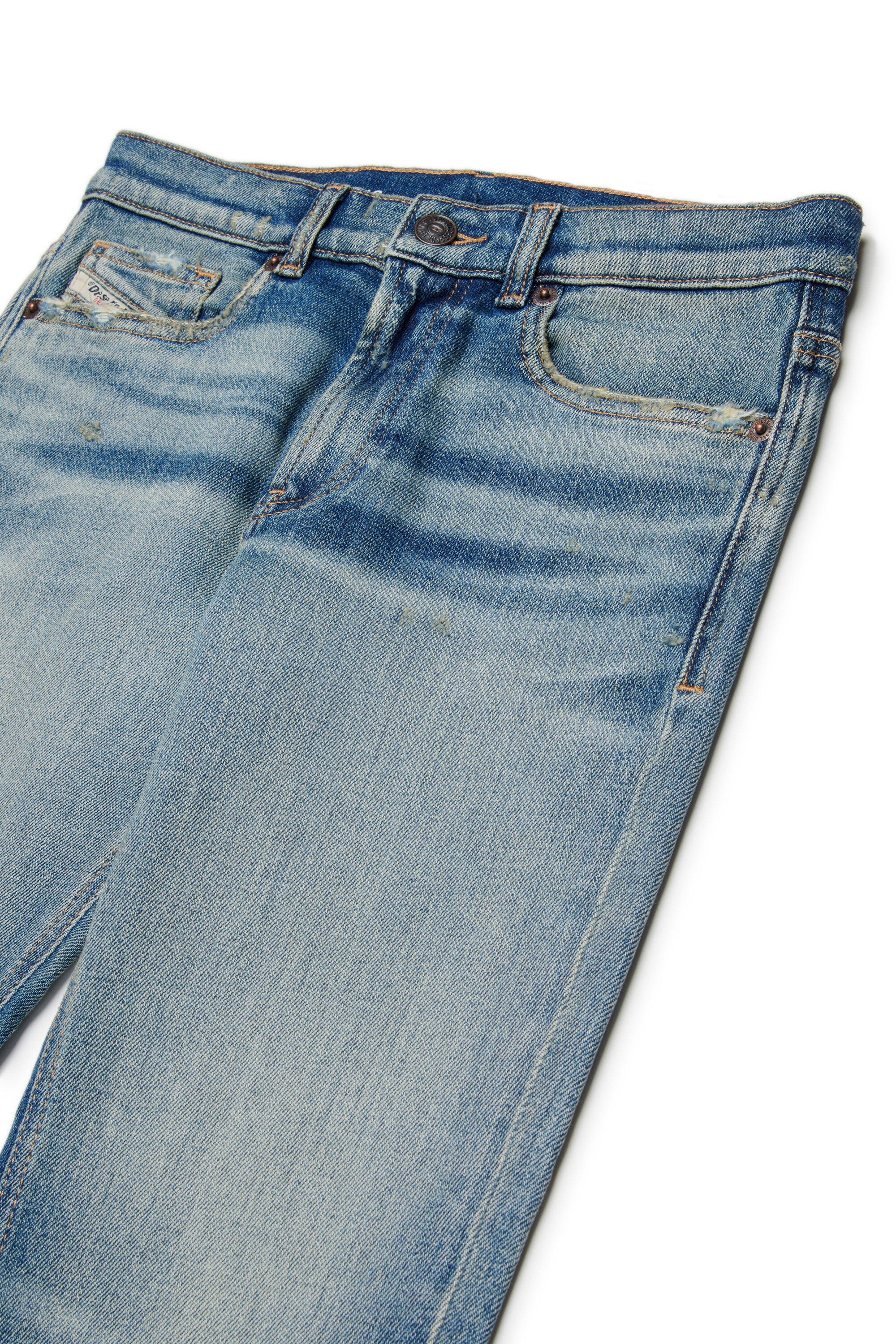 Jean regular fit délavé bleu clair - D-Lucas