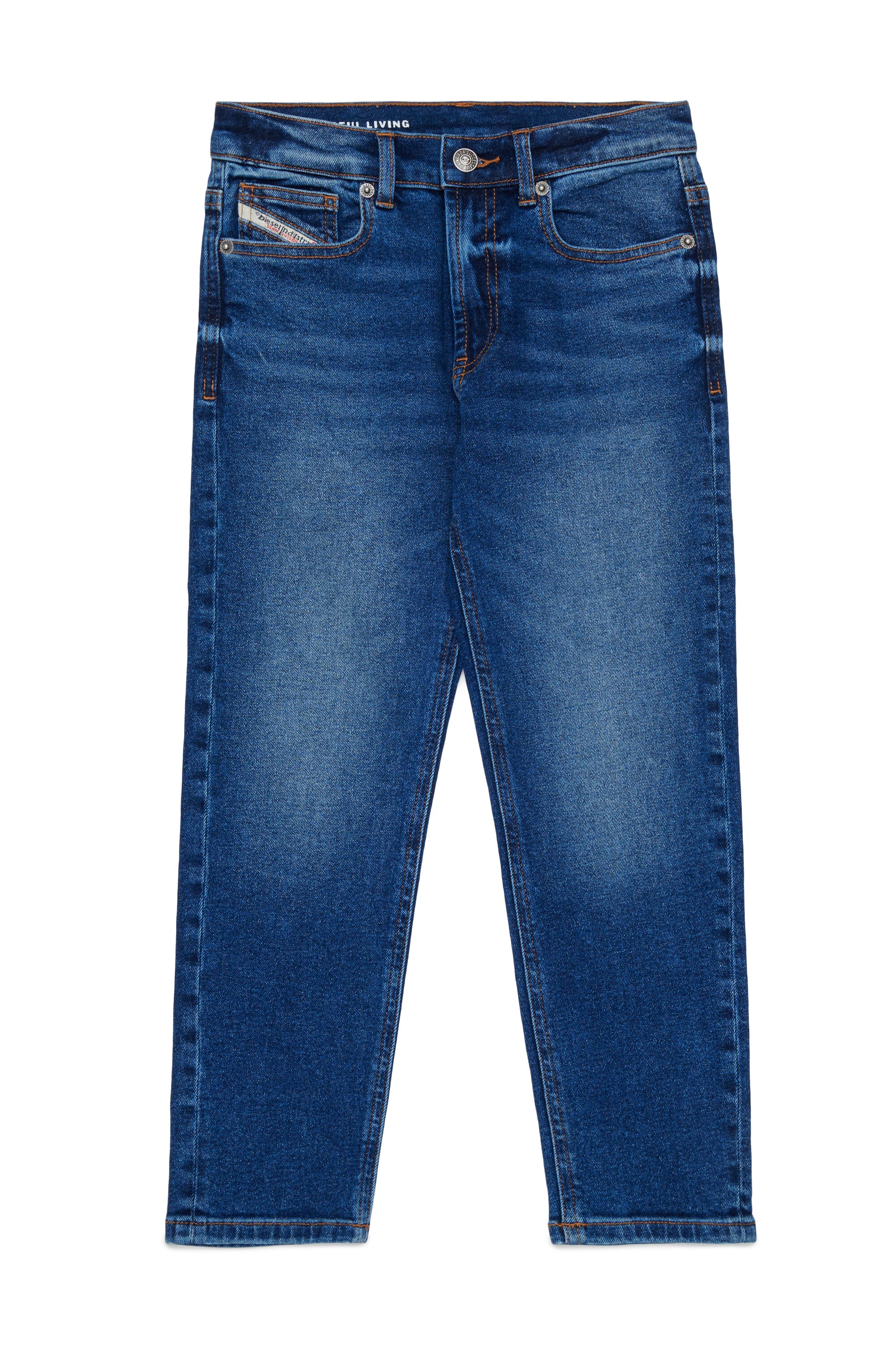 Jeans Regular-Passform in Mittelblau - D-Lucas