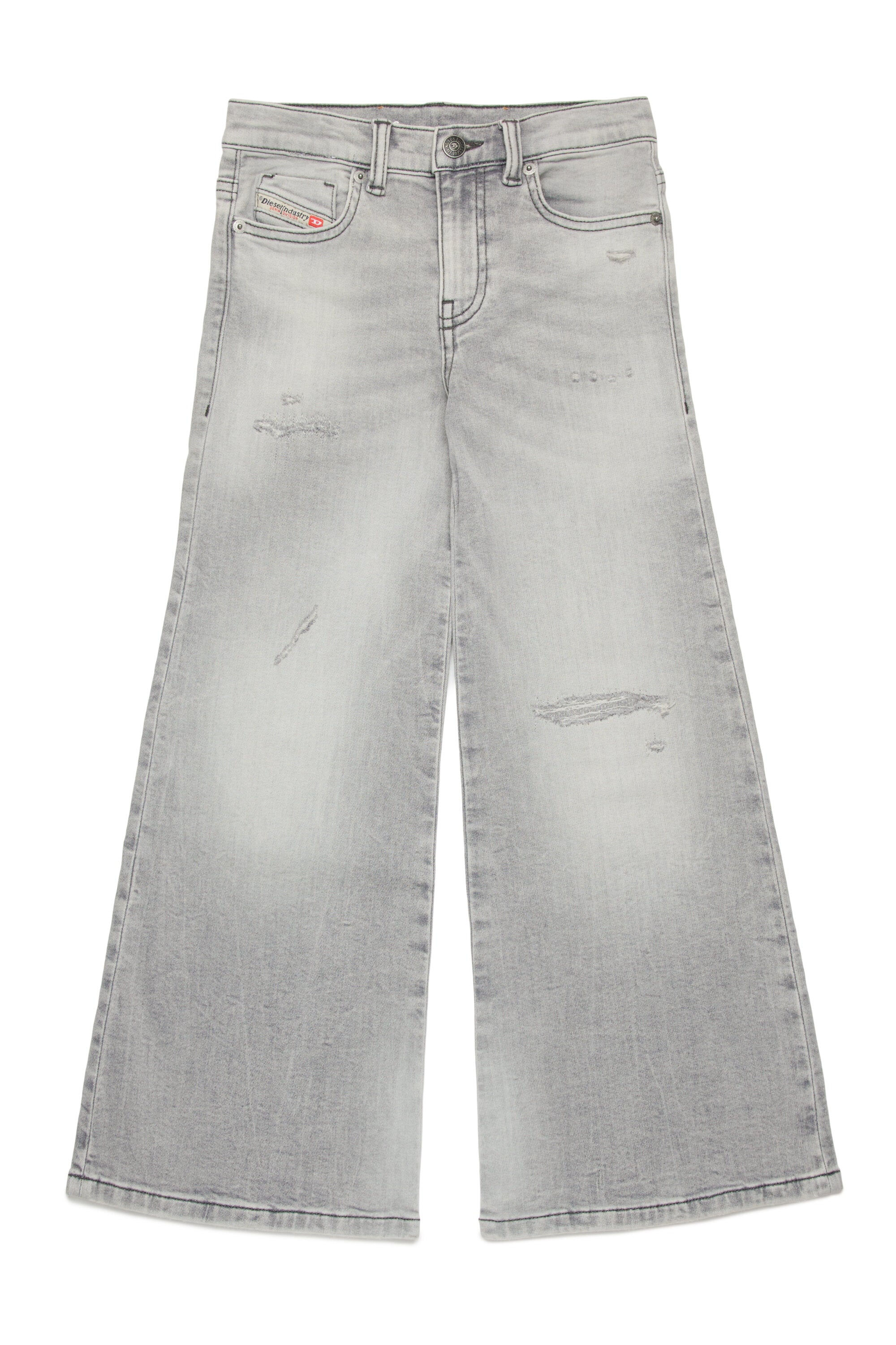 JoggJeans® flare gris con rotos - 1978