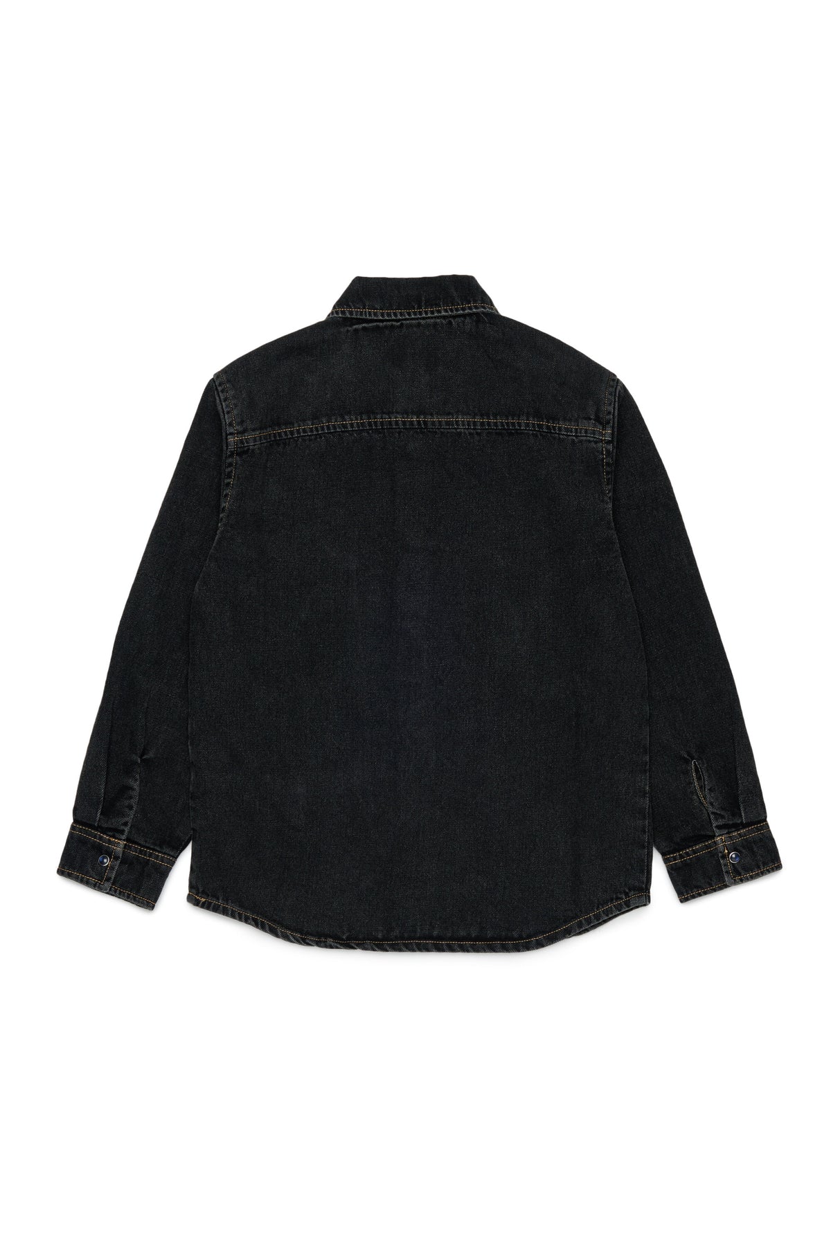 Camicia in denim con logo