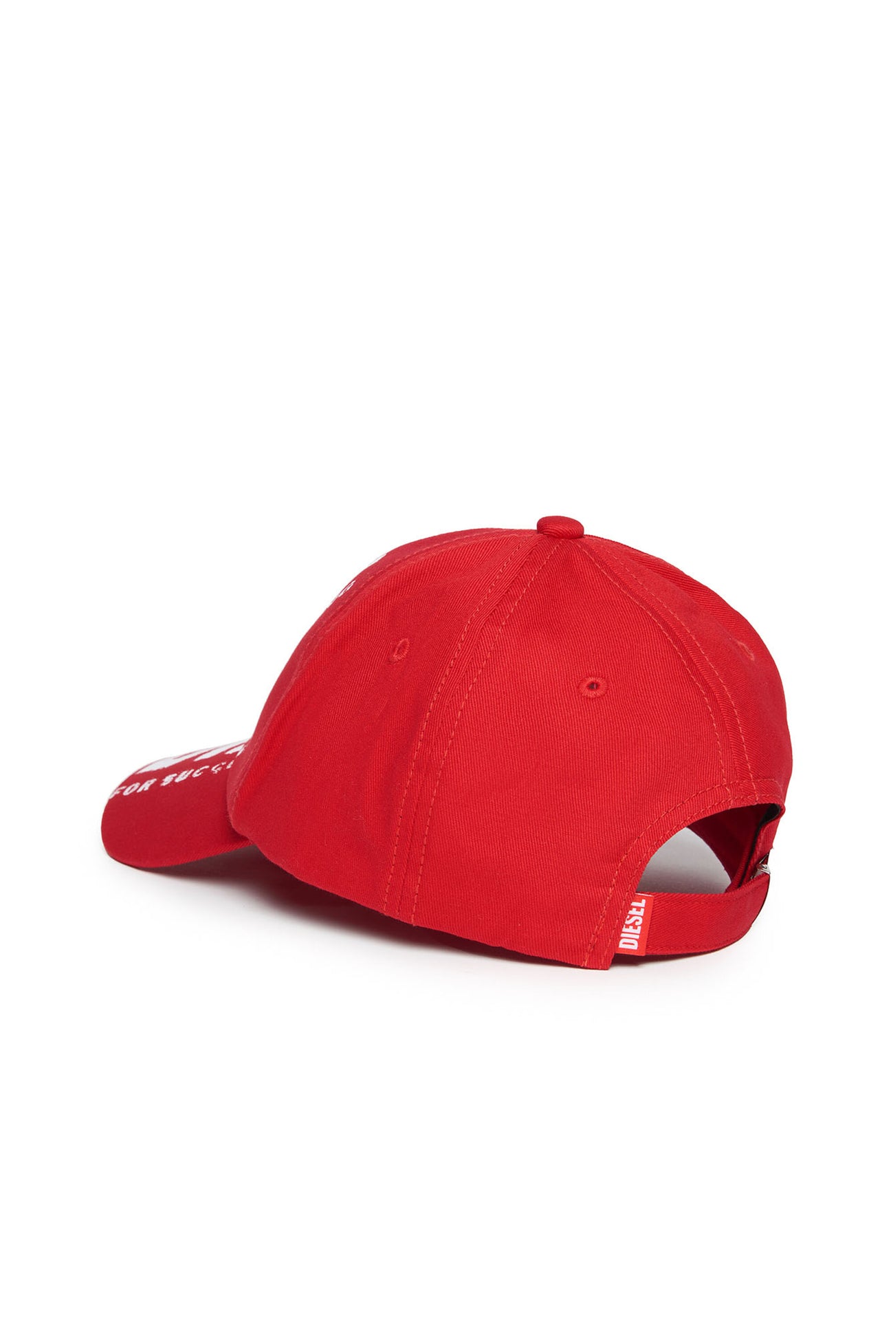 Cappello da baseball in gabardina con logo effetto acquarello Cappello da baseball in gabardina con logo effetto acquarello