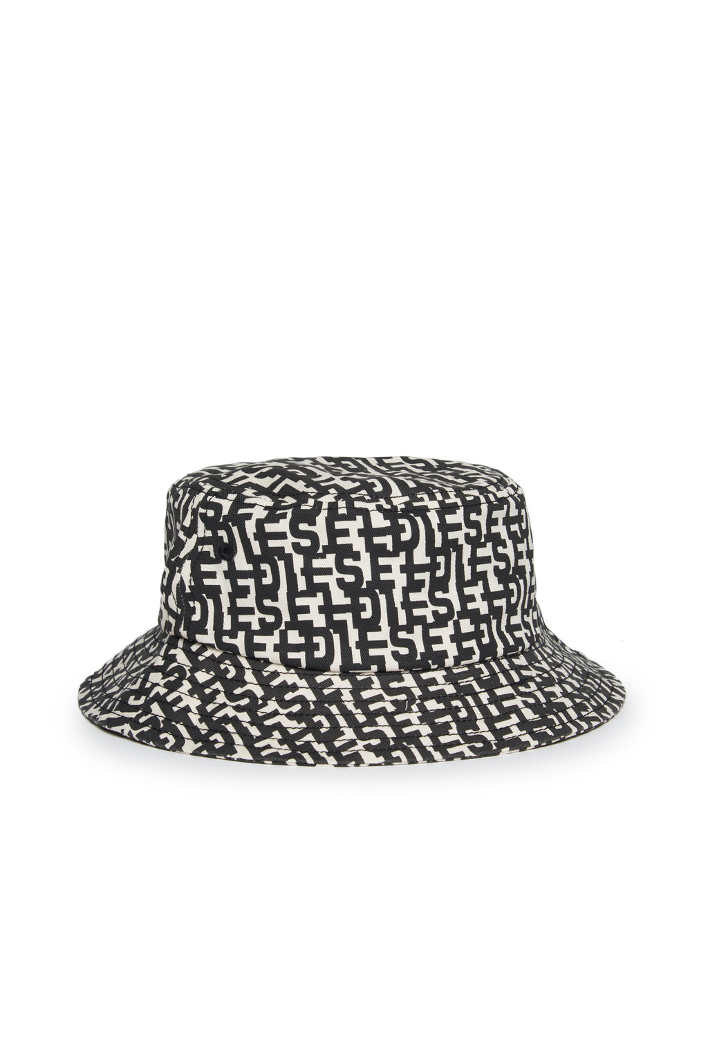 Sombrero de pescador con monograma allover