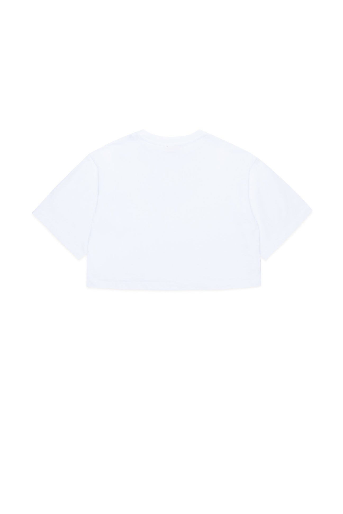 T-shirt cropped con puffy print T-shirt cropped con puffy print