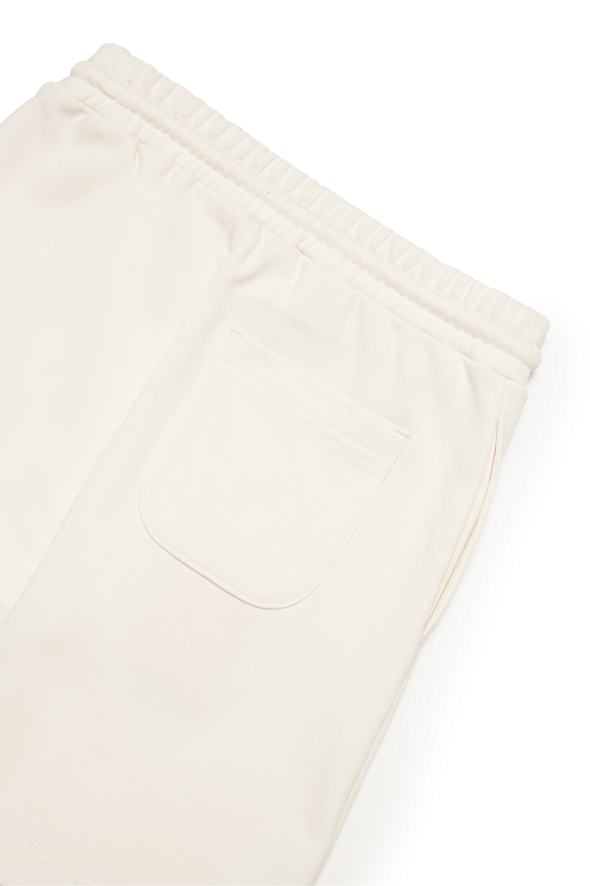 Fleece shorts with logo