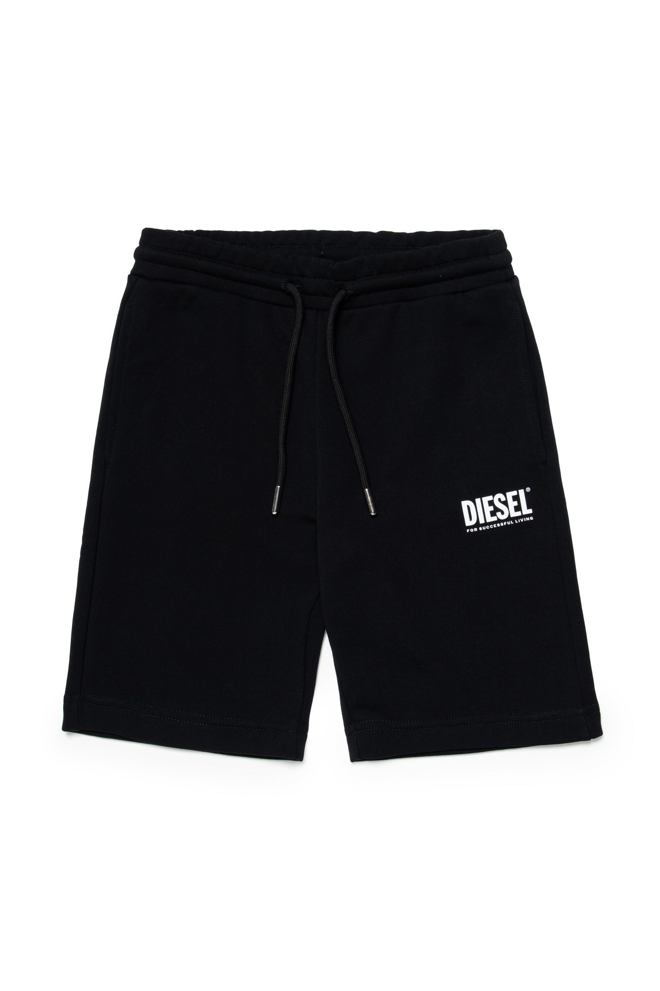 Fleece shorts with logo 