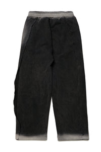 Pantaloni in felpa double layer con logo