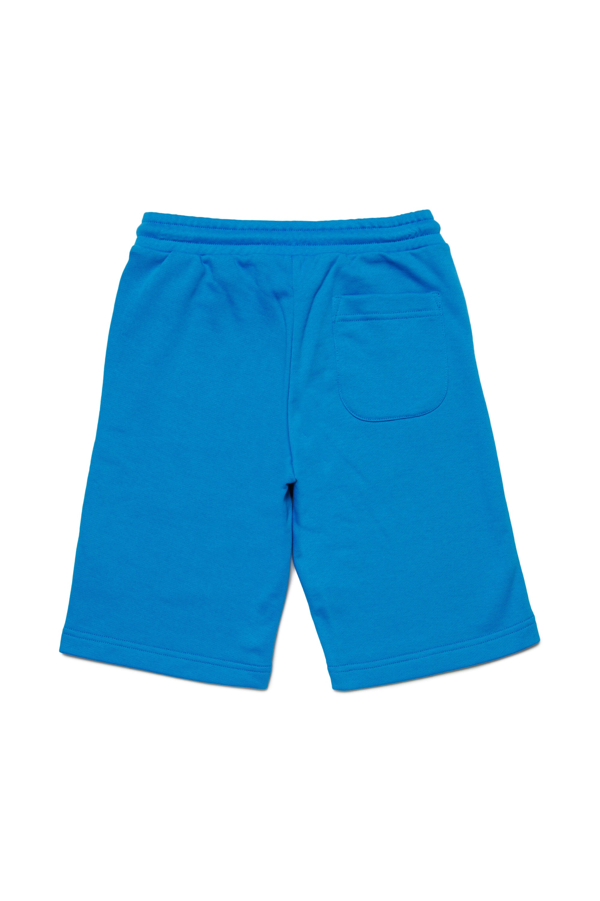 Shorts in felpa con puffy print