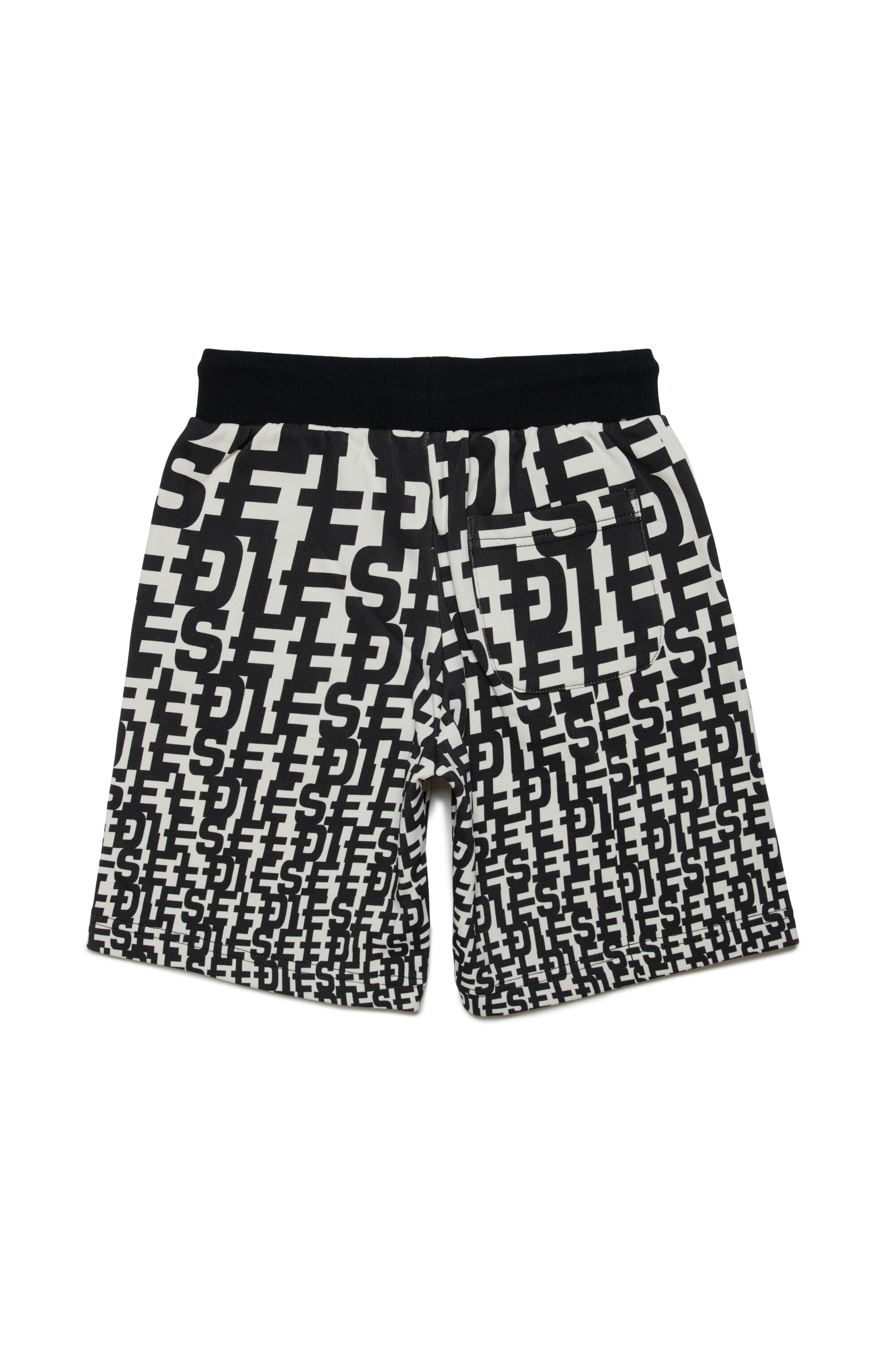Monogram allover fleece shorts