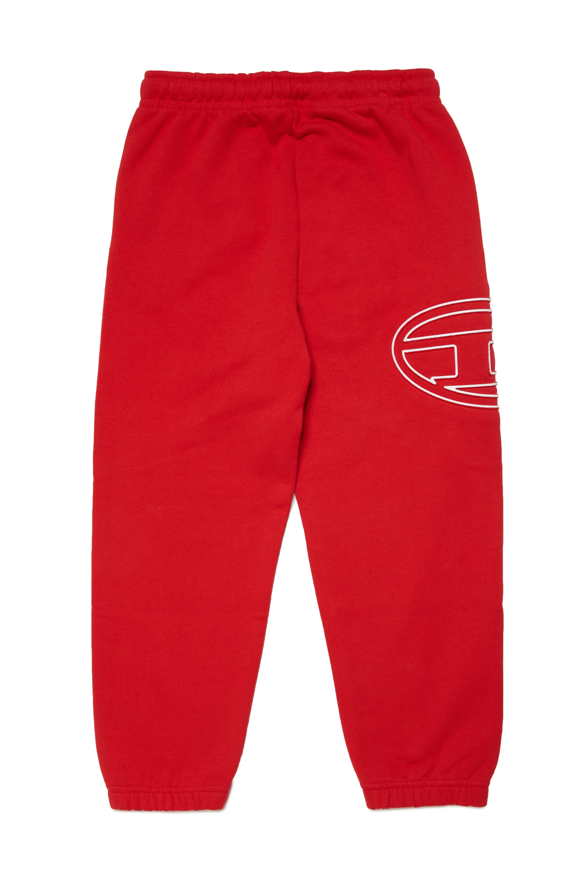 Fleece jogger pants with Oval D logo